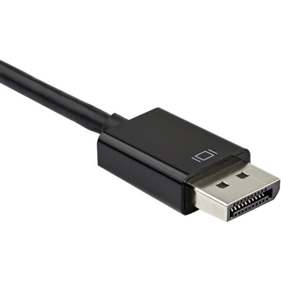 StarTech.com DP2VGAHD20 DisplayPort to HDMI VGA Adapter - 4K 60Hz, Mac & Windows, Male to Female
