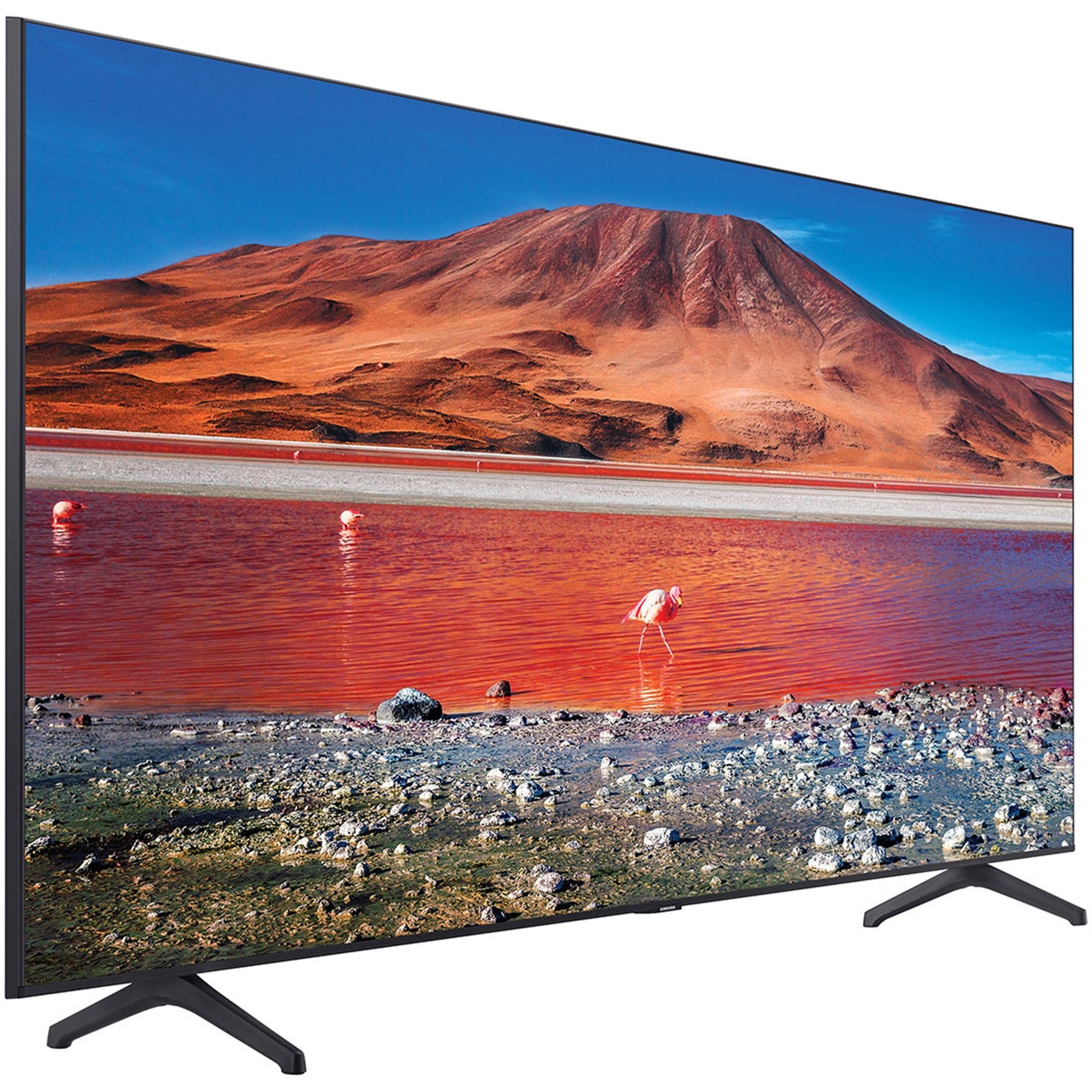 Samsung UN65TU7000FXZA 65" Class TU7000 Crystal UHD 4K Smart TV (2020), 120Hz, 2 HDMI Ports, PurColor