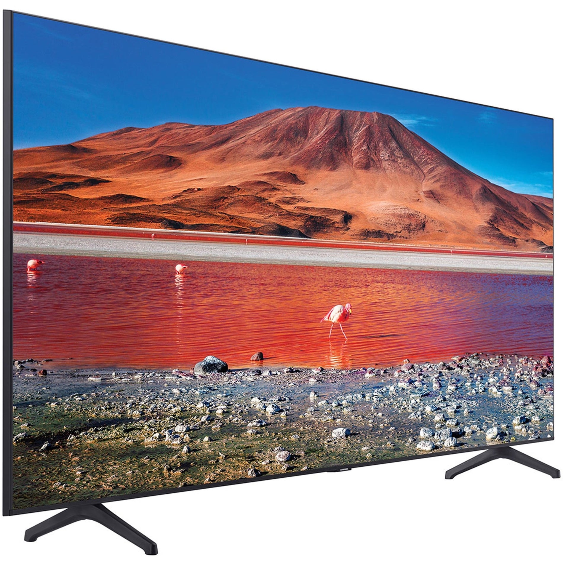 Samsung UN65TU7000FXZA 65" Class TU7000 Crystal UHD 4K Smart TV (2020), 120Hz, 2 HDMI Ports, PurColor