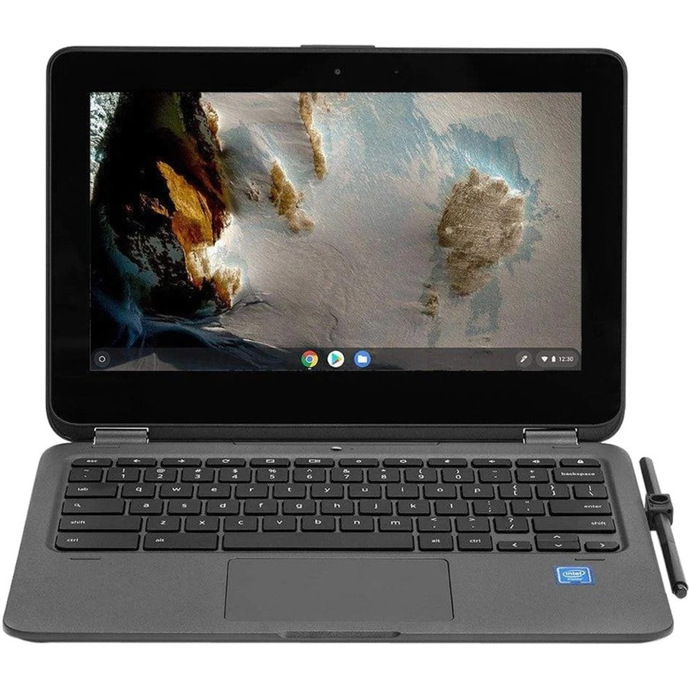 CTL CBUS1100003 Chromebook NL71TW 2 in 1 Chromebook, 11.6" Touchscreen, Intel Celeron N4120, 4GB RAM, 32GB Flash Memory