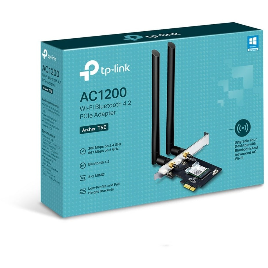 TP-Link AC1200 Wi-Fi Bluetooth 4.2 PCIe Adapter [Discontinued]