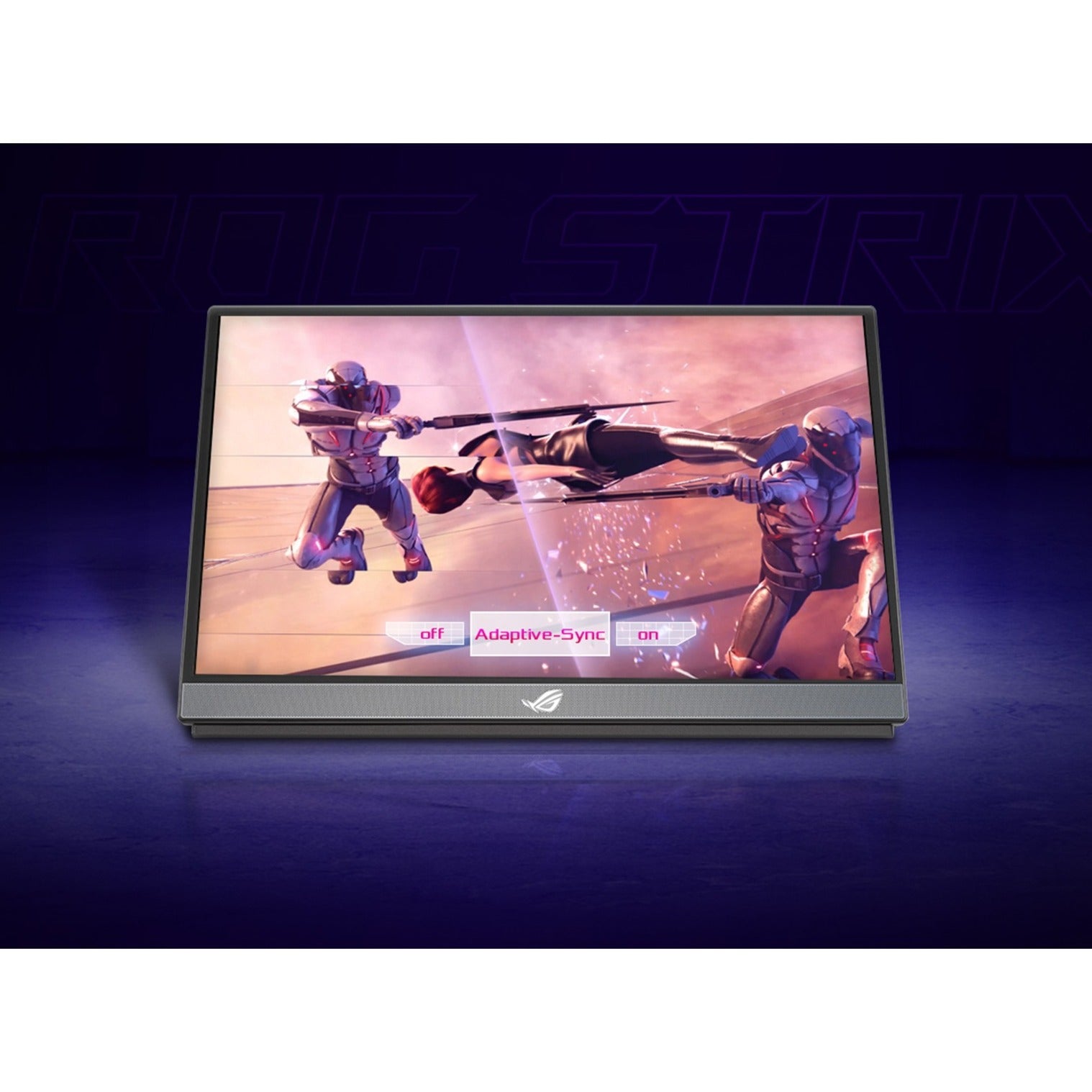 Asus ROG XG17AHPE Strix Widscreen Gaming LCD Monitor, 17.3" FHD IPS, 240Hz Refresh Rate, Adaptive Sync