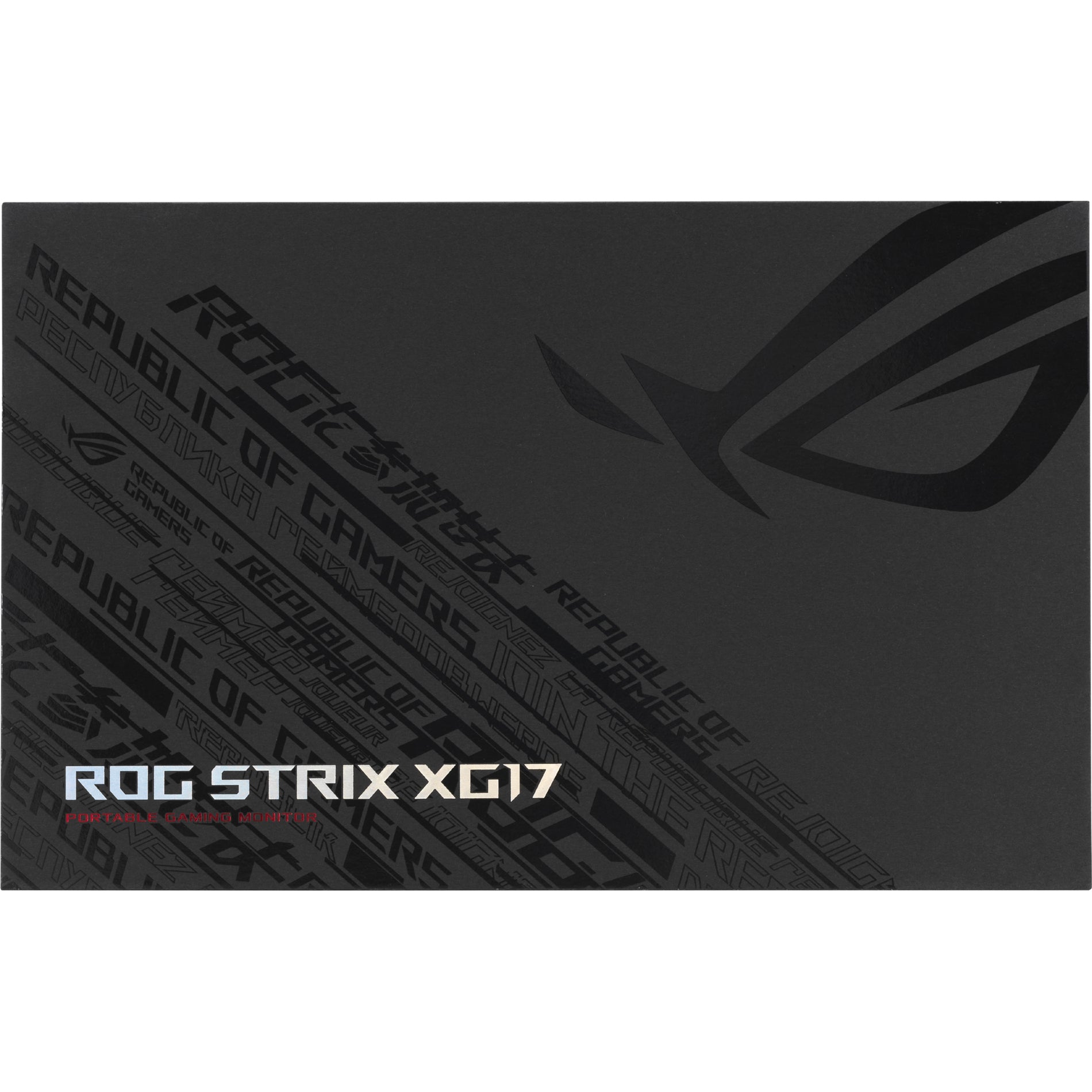 Asus ROG XG17AHPE Strix Widscreen Gaming LCD Monitor, 17.3" FHD IPS, 240Hz Refresh Rate, Adaptive Sync