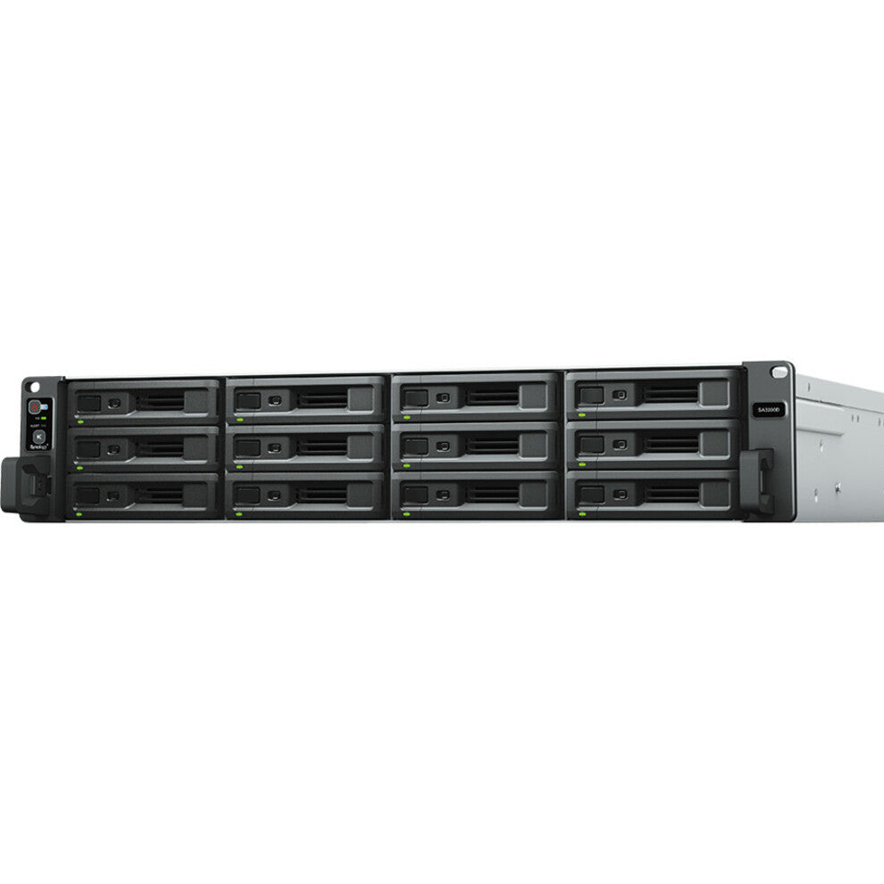 Synology SA3200D SAN/NAS Storage System, 12-Bay, 192TB Capacity, 10GbE Ethernet