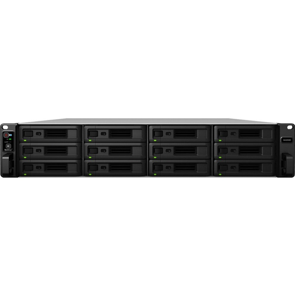 Synology SA3200D SAN/NAS Storage System, 12-Bay, 192TB Capacity, 10GbE Ethernet