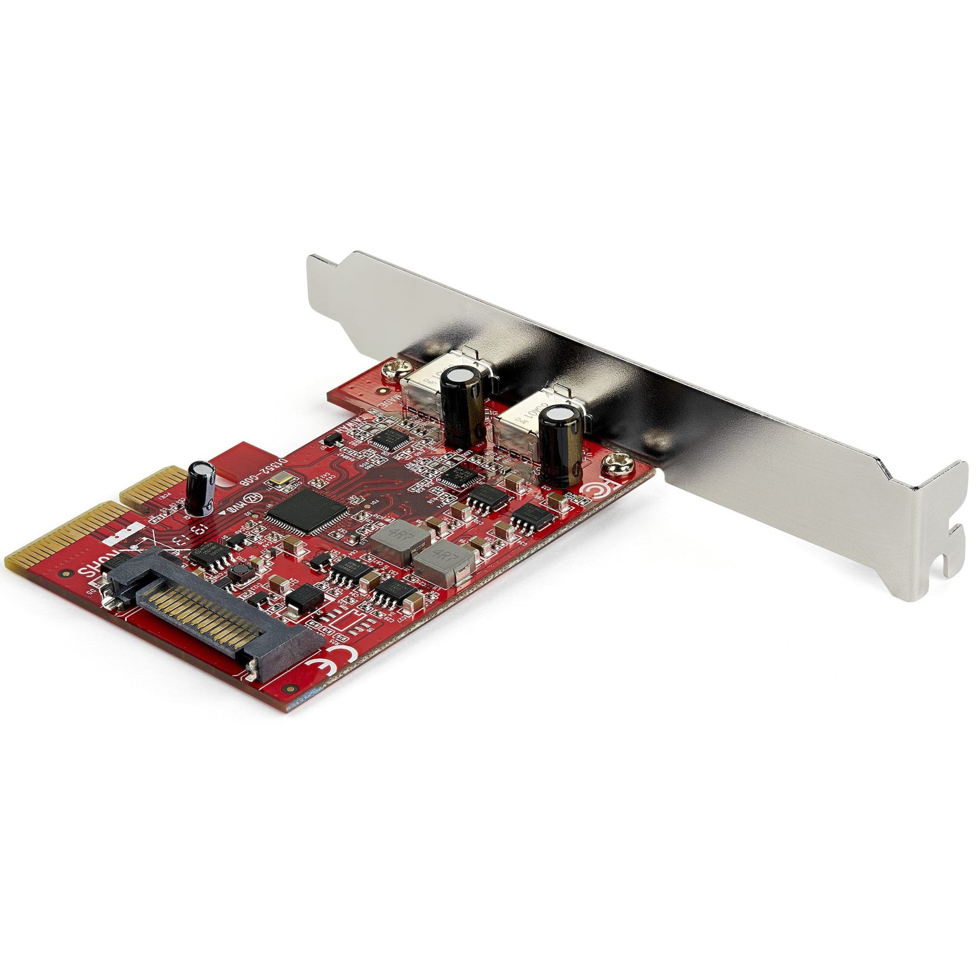 StarTech.com PEXUSB312C3 PCIe USB 3.1 Card - 2x USB C 3.1 Gen 2 10Gbps, USB Type C PCI Express Card