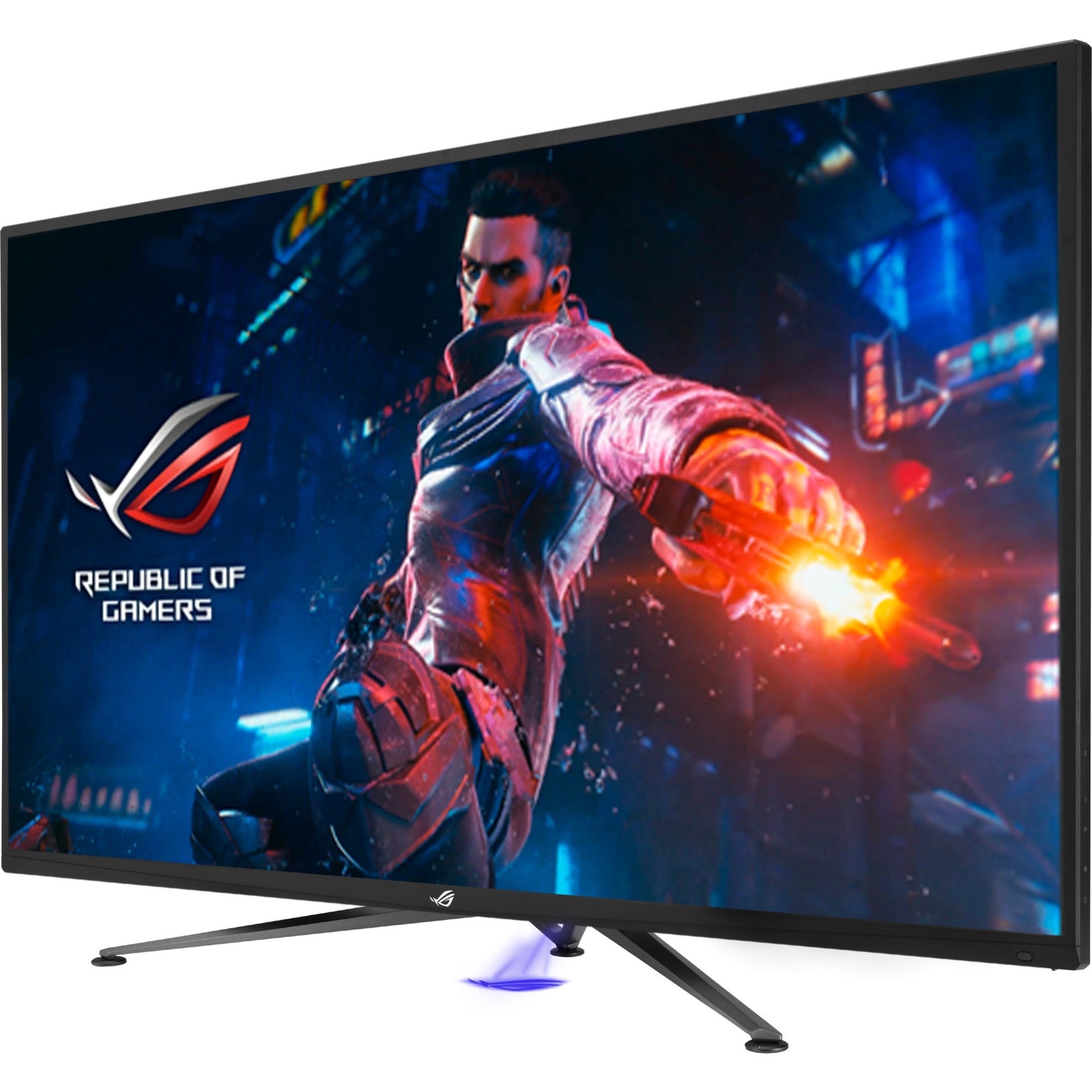Asus ROG ' Swift `PG43UQ Widescreen Gaming LCD Monitor, 43 4K HDR, 120Hz Refresh Rate, G-sync Compatible