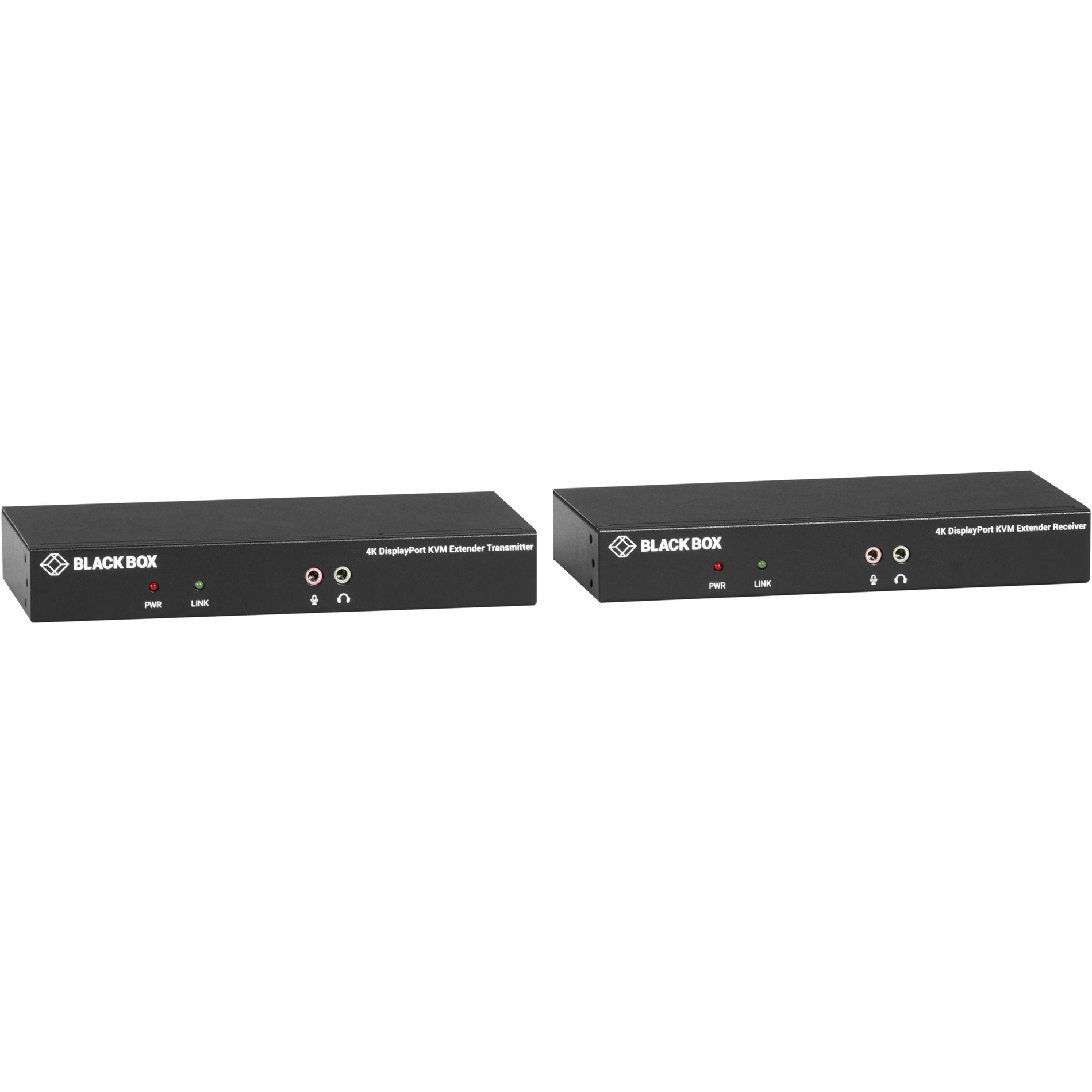 Black Box KVXLCDP-100 KVM Extender, 4K Video, 328.08 ft Maximum Distance, 2 Year Warranty