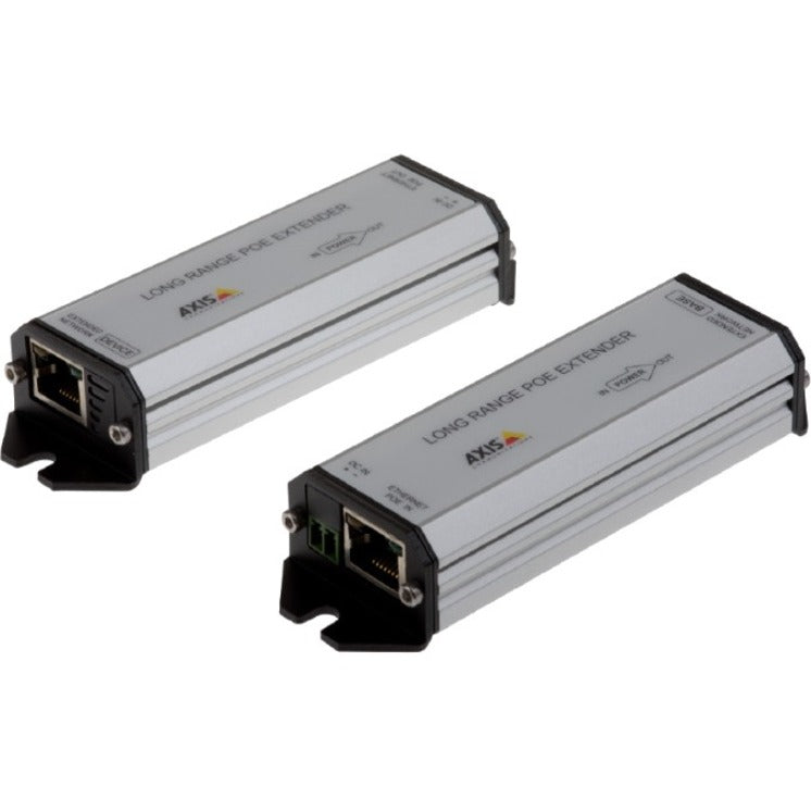 AXIS 01857-001 Long Range PoE Extender Kit, Extend Network up to 3280.84 ft