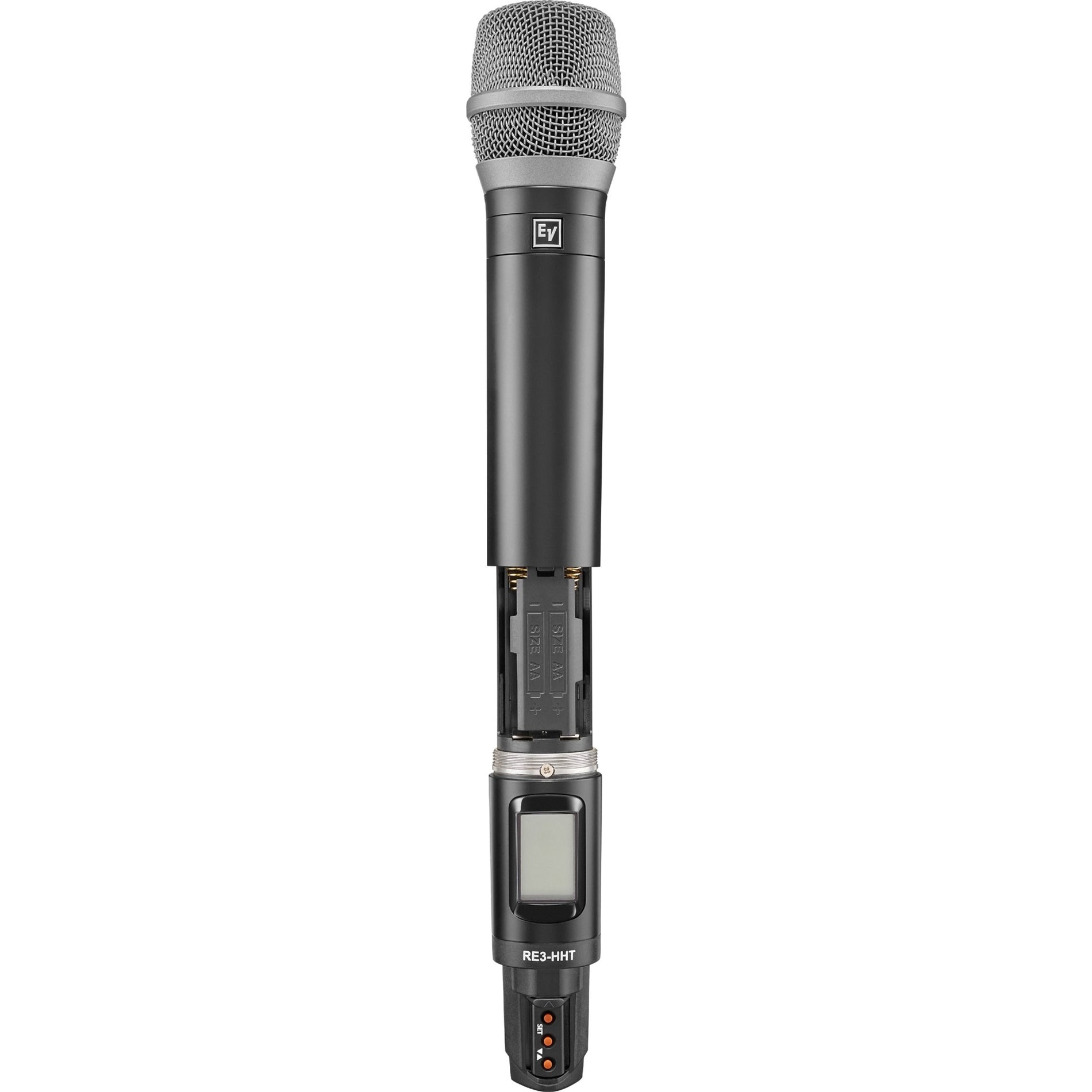 Electro-Voice RE3-HHT520-5L Handheld with RE520 Head, 488-524MHz Microphone Wireless Plug-in Transmitter