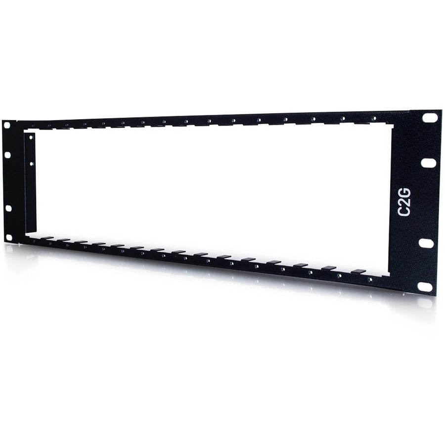 C2G 29979 16-Port Rack Mount For HDMI Over IP Extenders, Easy Installation and Organization