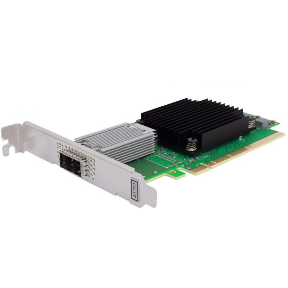 ATTO 100Gigabit Ethernet Card - High-Speed Network Connectivity Solution [Discontinued]