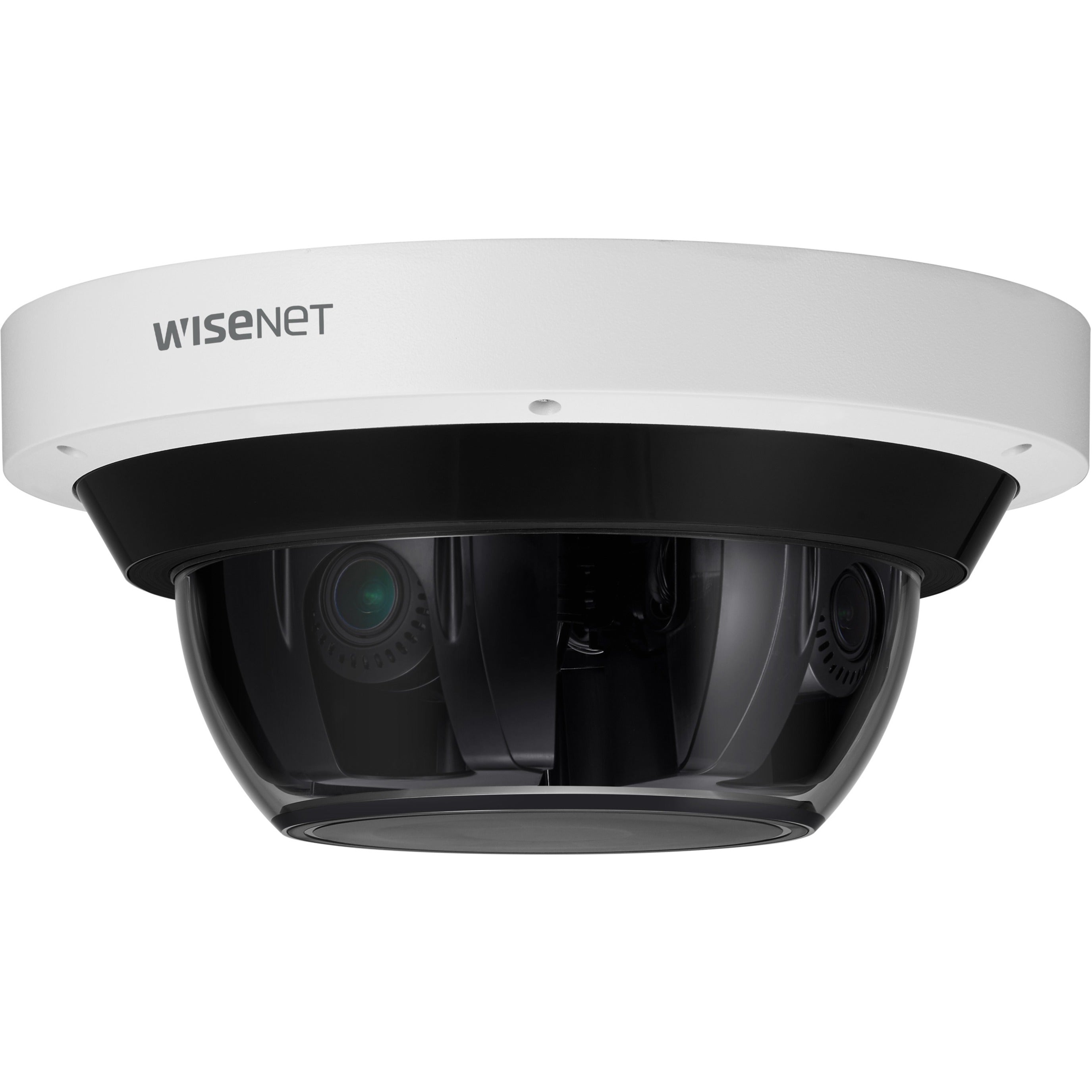 Wisenet PNM-9084RQZ 8MP (2MP x 4) Multi-Sensor, Multi-Directional PTRZ Camera, Outdoor Dome with IR, Motorized PTRZ Support