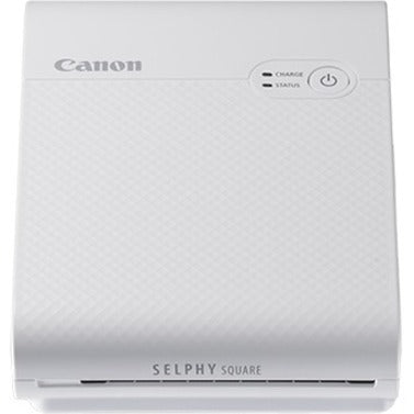 Canon 4108C002 SELPHY Square QX10 White Compact Photo Printer, Mobile Device Printing, Wireless LAN