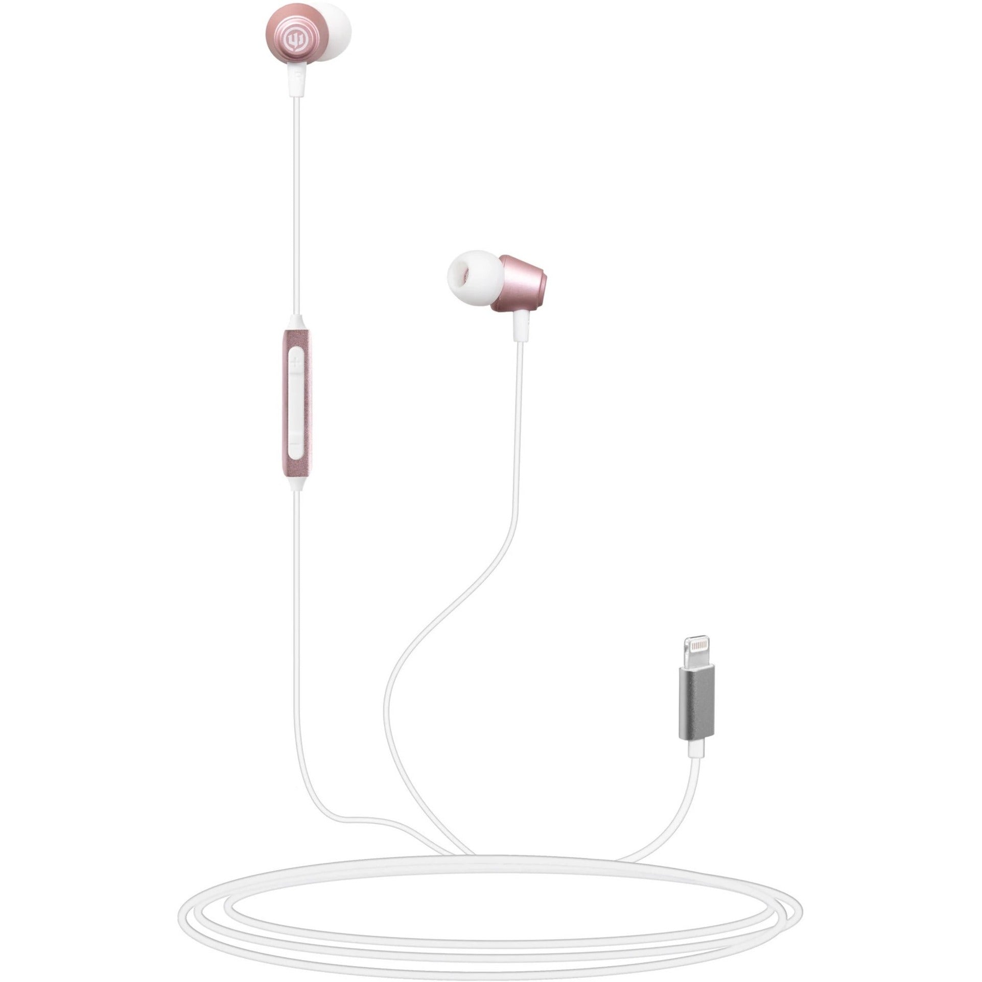 Wicked WI-4251 Ravian Earset, Rose Gold, Bass Boost, Comfortable