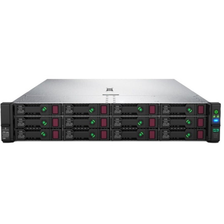 HPE P24846-B21 ProLiant DL380 Gen10 6226R 2.9GHz 16-core 1P 32GB-R S100i NC 8SFF 800W PS Server, 10 Gigabit Ethernet