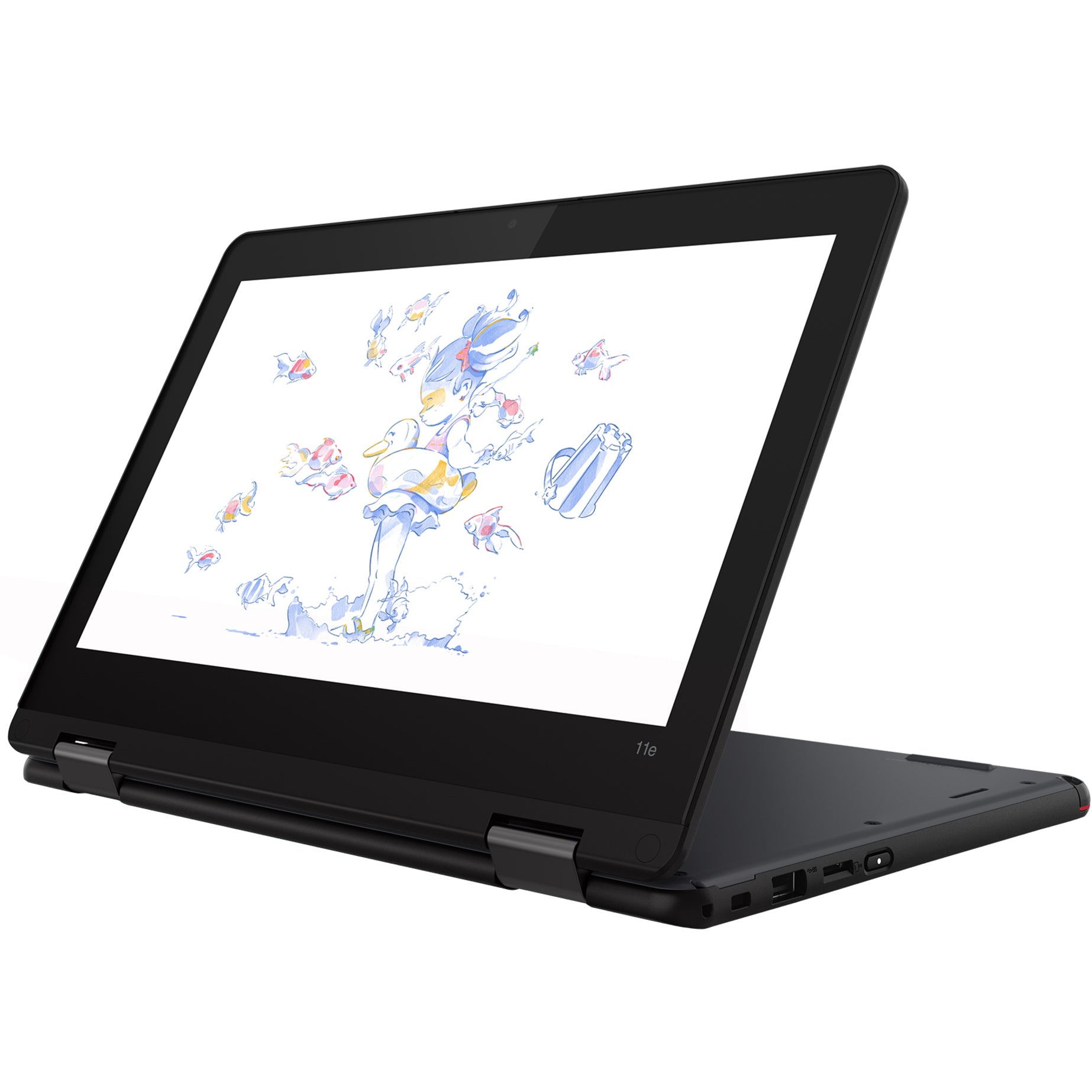 Lenovo 20SF0003US ThinkPad 11e Yoga G6 11.6" 2-in-1 Notebook, Intel Core m3-8100Y, 4GB RAM, 256GB SSD, Windows 10 Pro