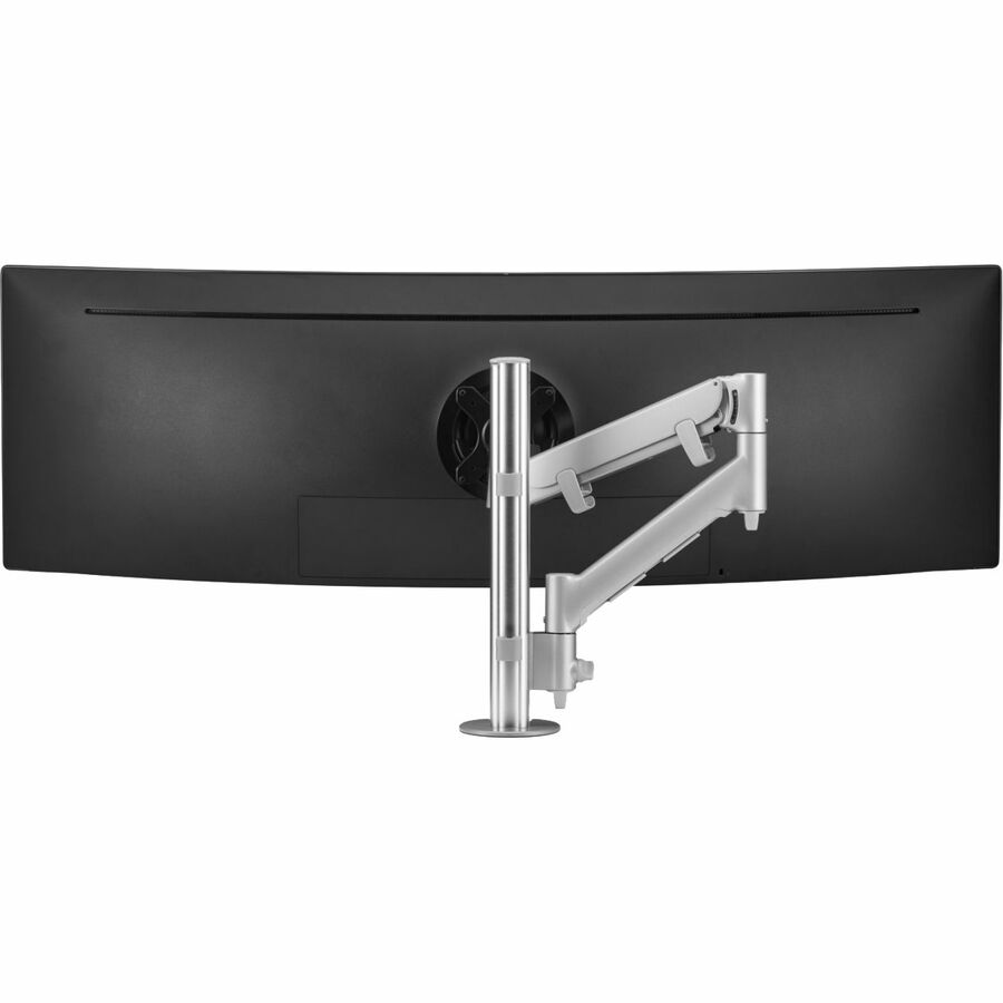 Atdec AWMS-HX40-H-S Heavy-Duty Monitor Arm on Post, Spring-Assisted Desk Mount