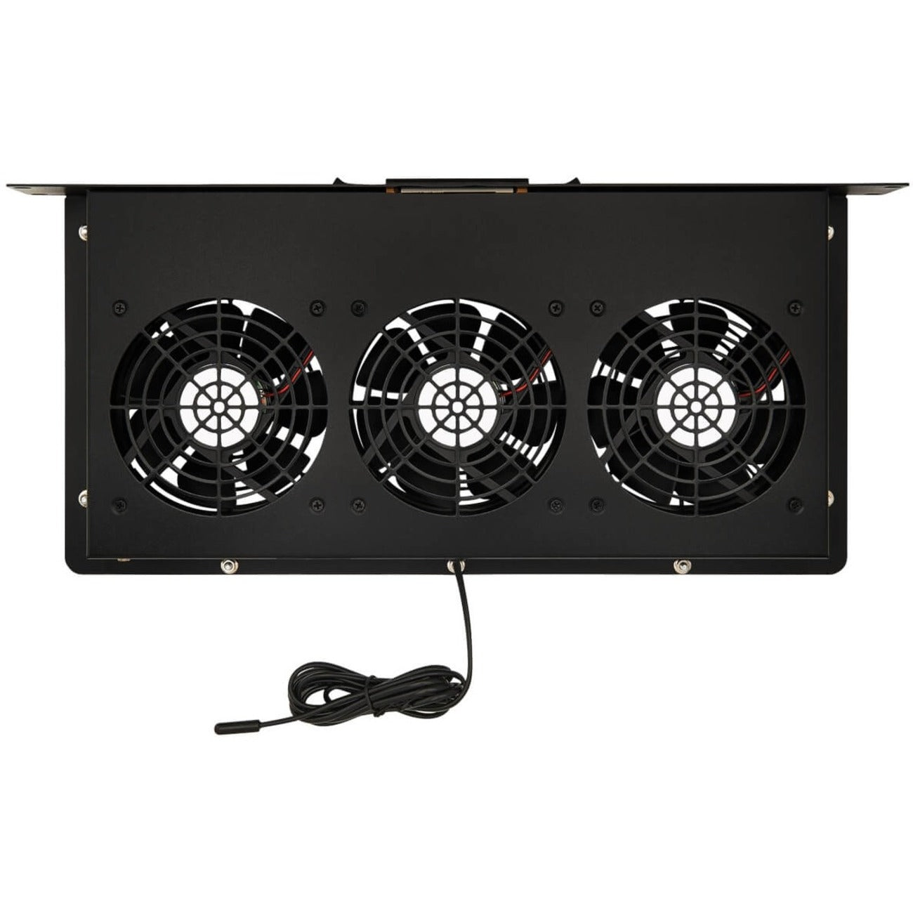 Tripp Lite SRFAN1UTEMP 1U Blanking Panel with Temperature Sensor and High-Performance Fans, Enhance Cooling and Efficiency