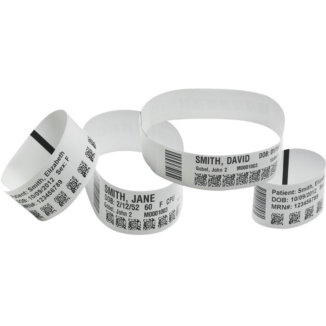 Zebra Z-Band Wristband - White - Synthetic (10033832K)