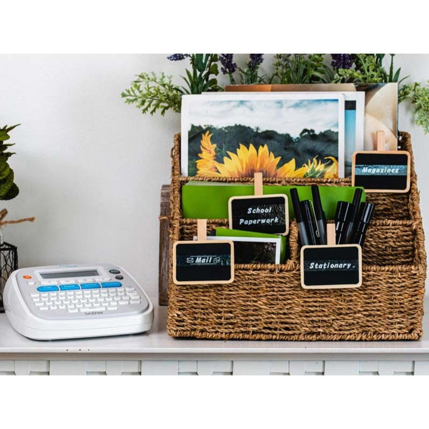Brother PTD202 P-touch Home Personal Label Maker, Easy-to-Use Electronic Label Maker