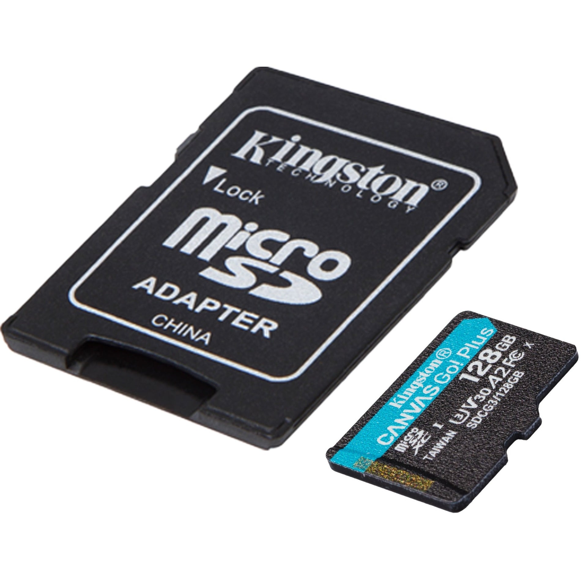 Kingston SDCG3/128GB Canvas Go! Plus microSD Memory Card, 128GB, 170MB/s Read Speed, UHS-I (U3)