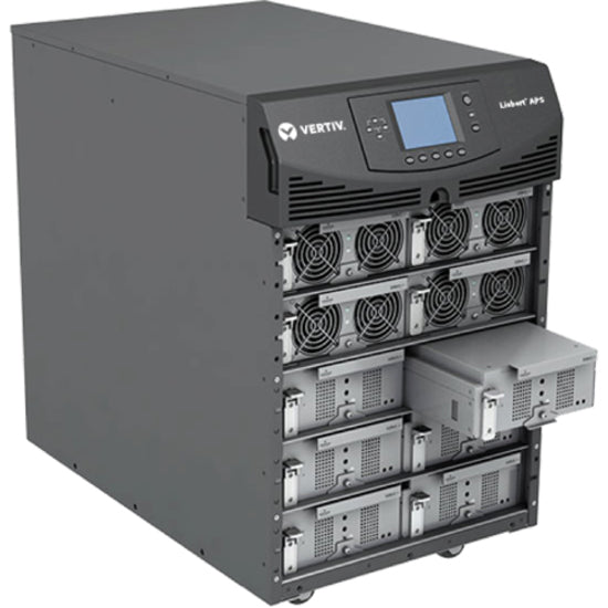 Liebert AS6C0NCWGNNXLKB APS 15kVA Scalable to 20kVA N+1 Double Conversion Online UPS, 15 Minute Backup, LCD Display