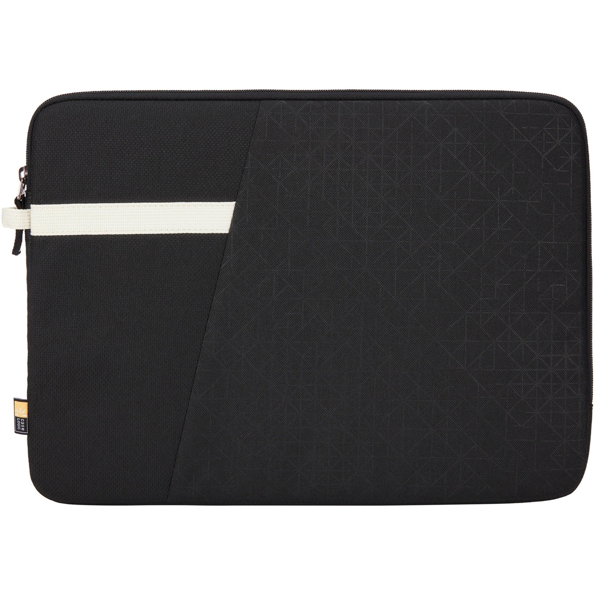 Case Logic 3204390 Ibira 13" Laptop Sleeve, Black, Zipper Closure, Lightweight and Protective