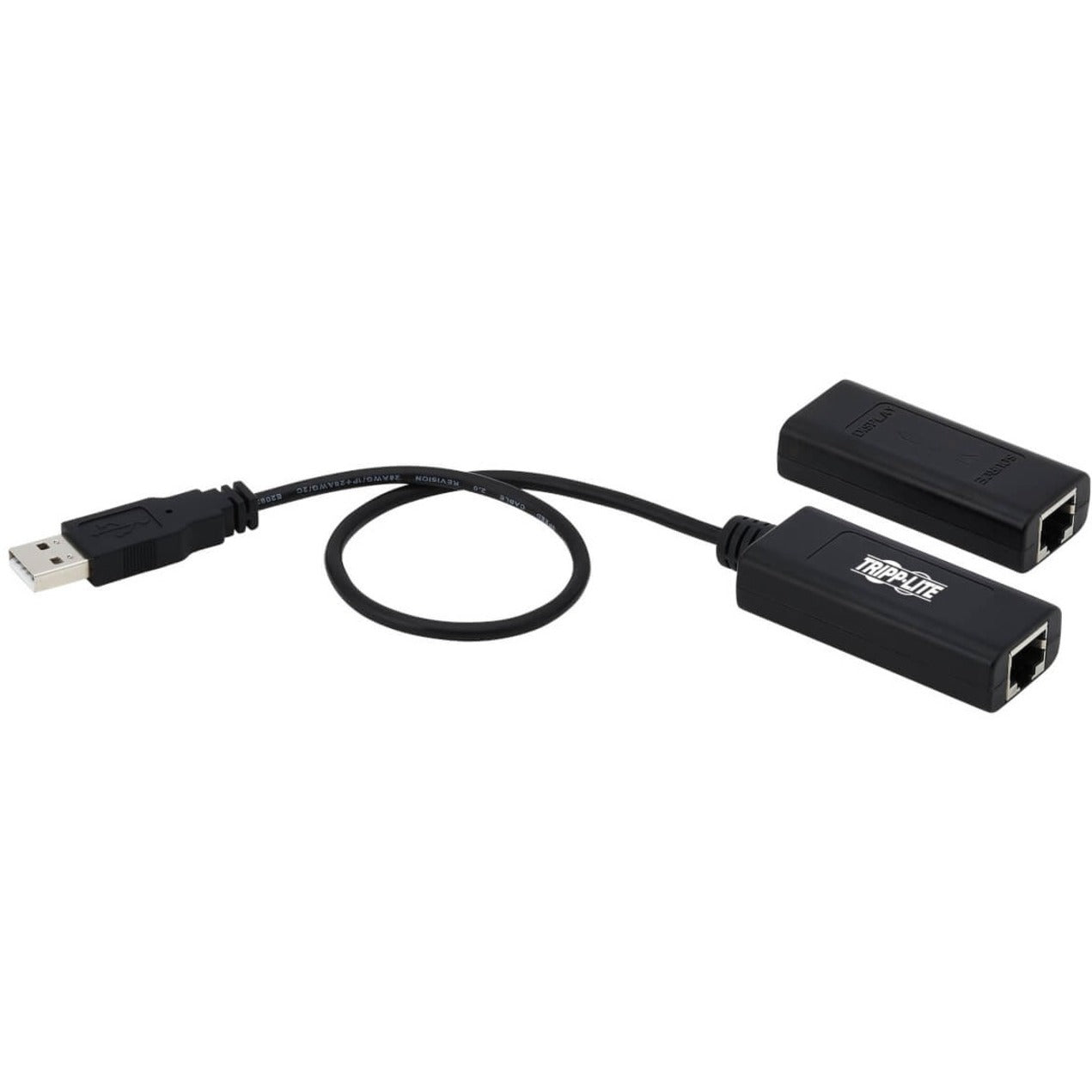 Tripp Lite B203-101-POC Video Extender Transmitter/Receiver, Full HD 1080p, 164 ft Range, USB CAT5/CAT6 Extender Kit
