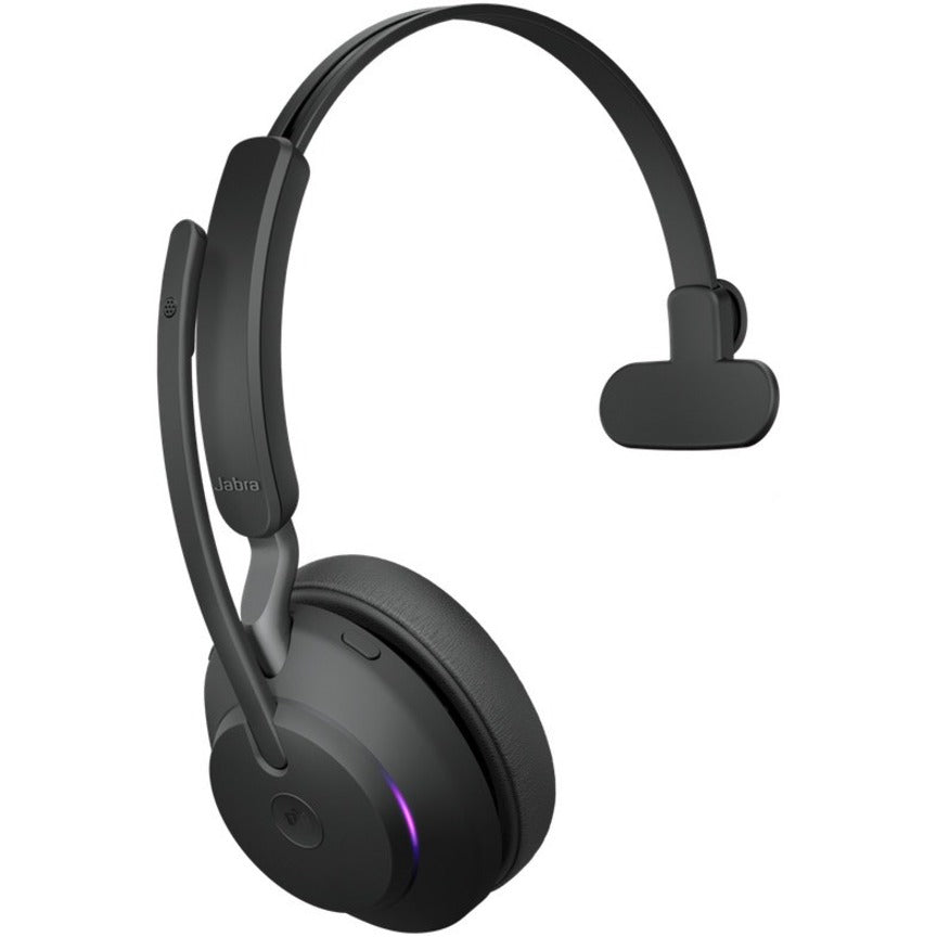 Jabra 26599-899-999 Evolve2 65 Headset, Wireless Bluetooth Mono Headset, Black