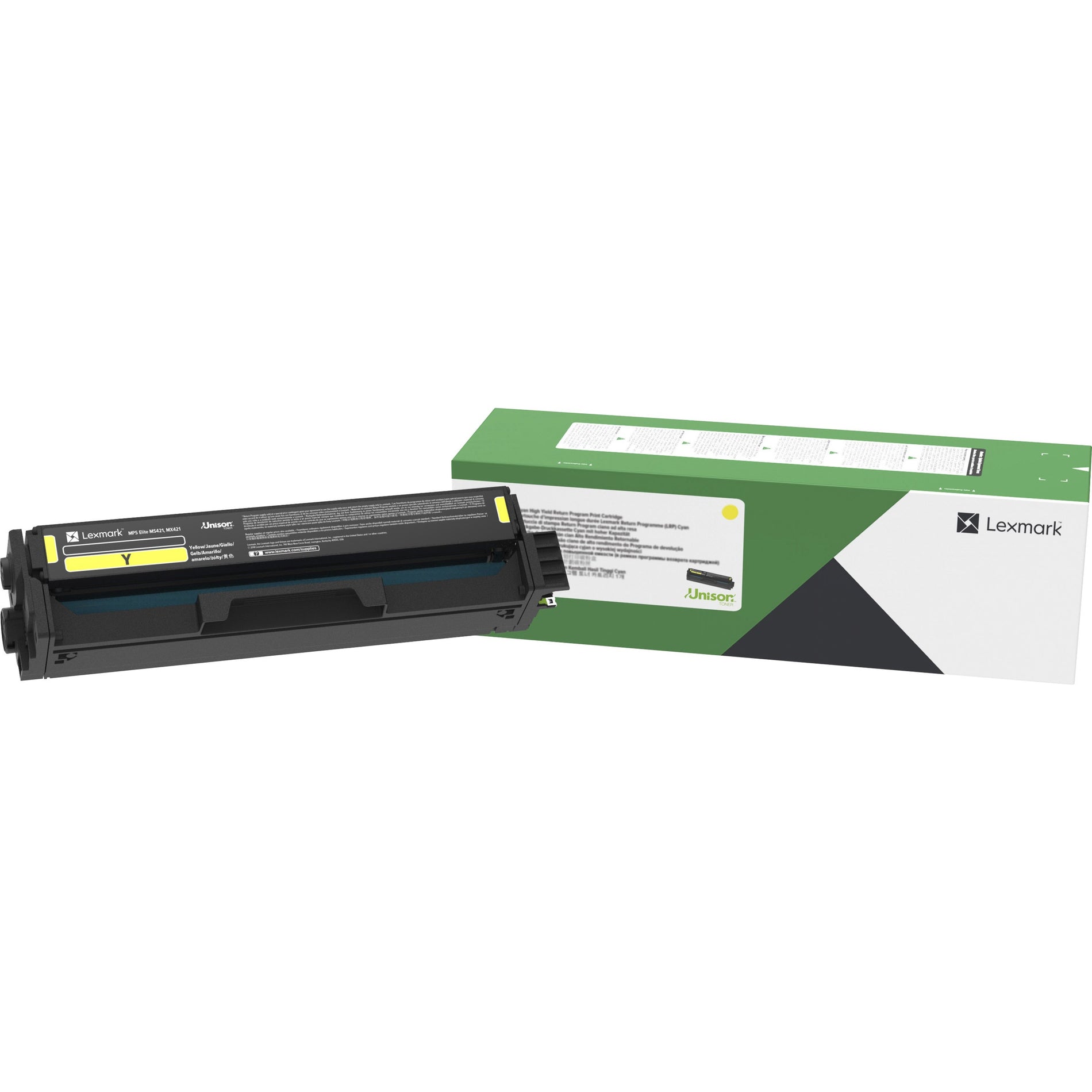 Lexmark C341XY0 Yellow Extra High Yield Return Program Print Cartridge, Toner Cartridge - 4500 Pages
