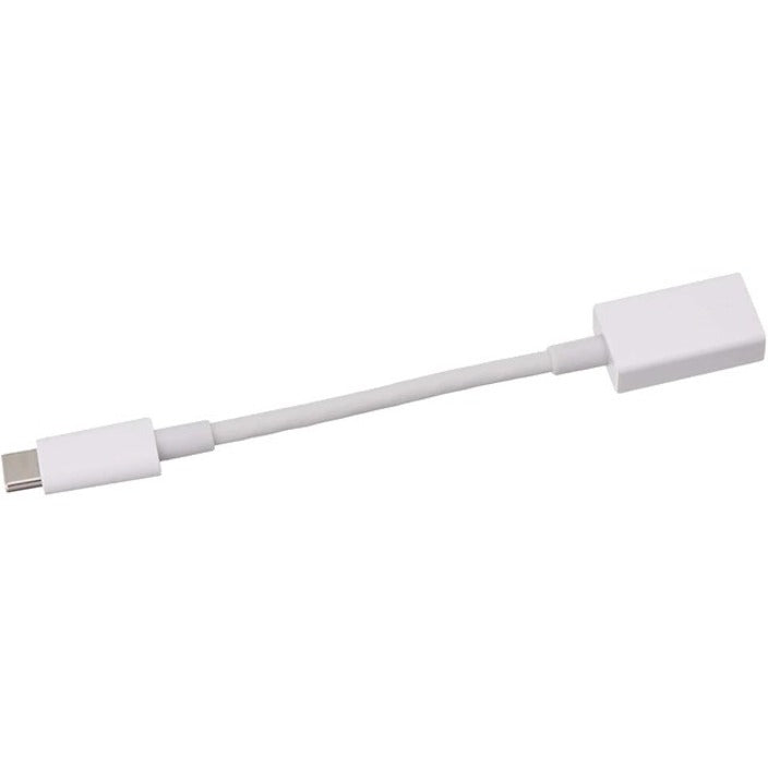 4XEM 4XUSBCUSB3AFW USB-C Male to USB-A Female Adapter-White, Reversible Charging, 5 Gbit/s Data Transfer Rate