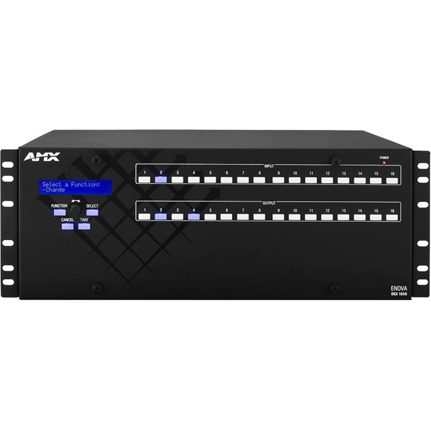 AMX FG1061-16-FX Enova DGX 1600 Enclosure, HDMI Switcher for Simplified AV Integration