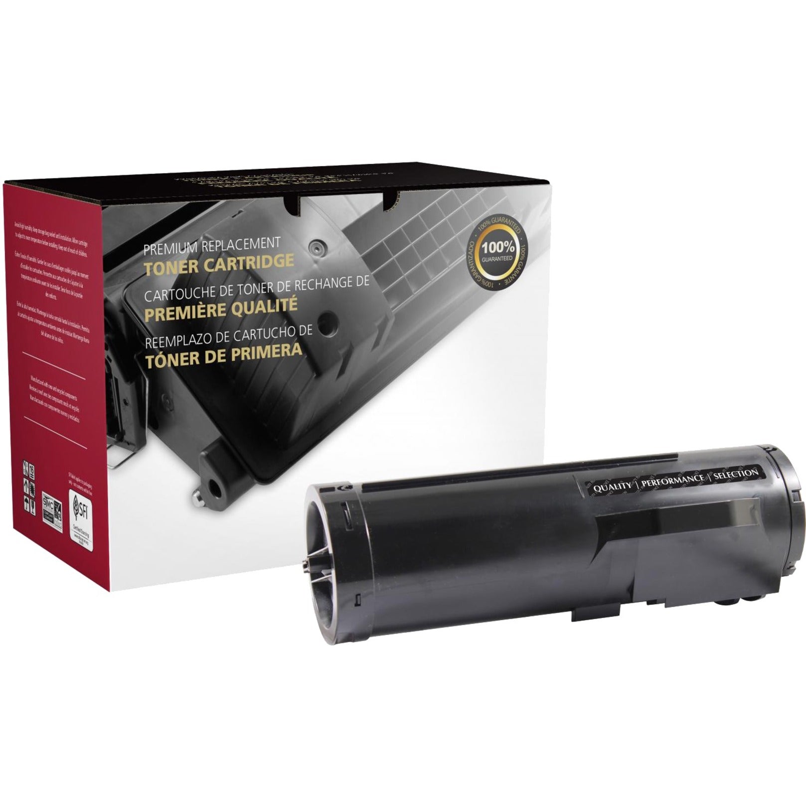 Clover Technologies 201188P Remanufactured Extra High Yield Toner Cartridge for Xerox 106R03584, Black, 24,600 Pages