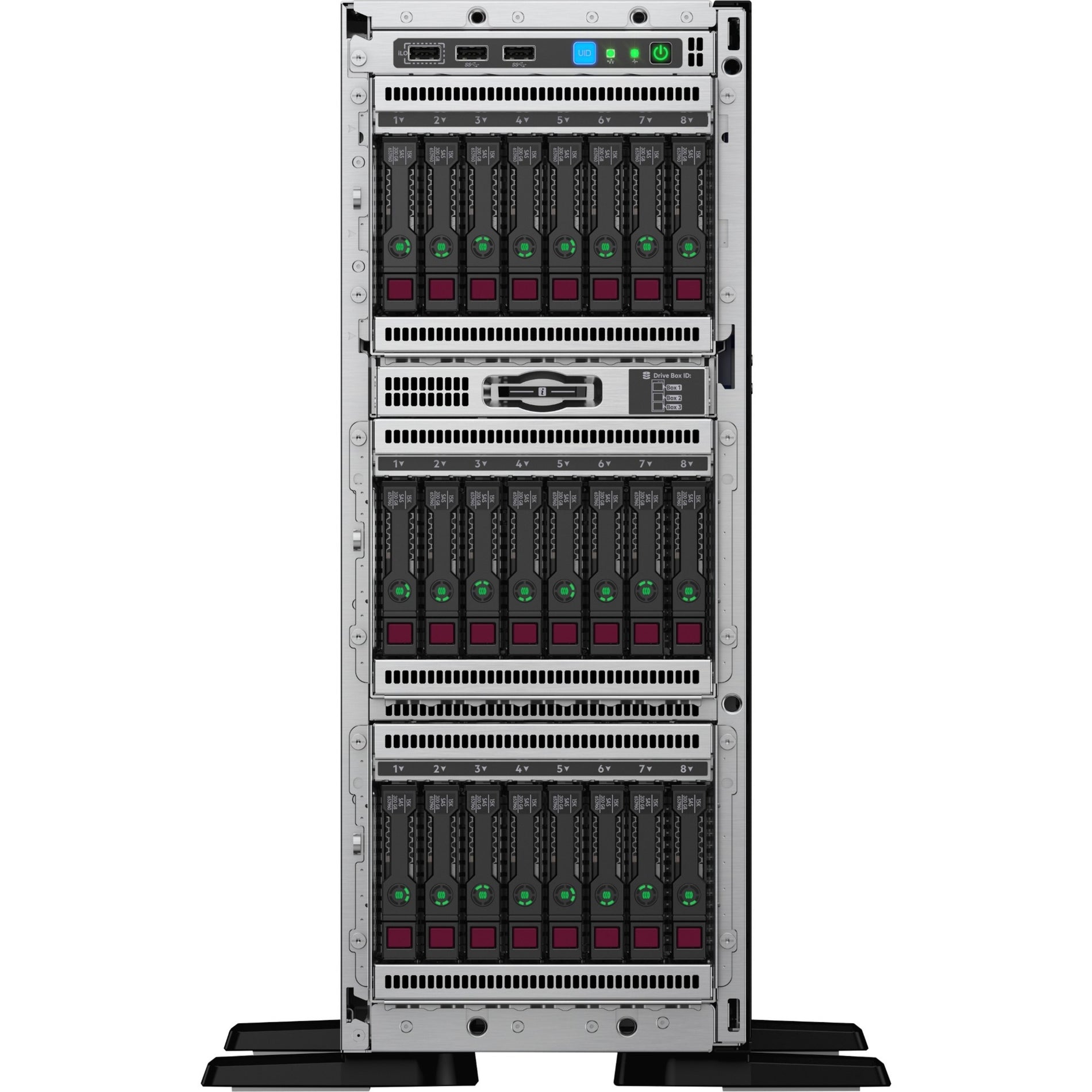 HPE P21789-001 ProLiant ML350 G10 Server, Intel Xeon Silver 4214R, 32GB RAM, 4U Tower