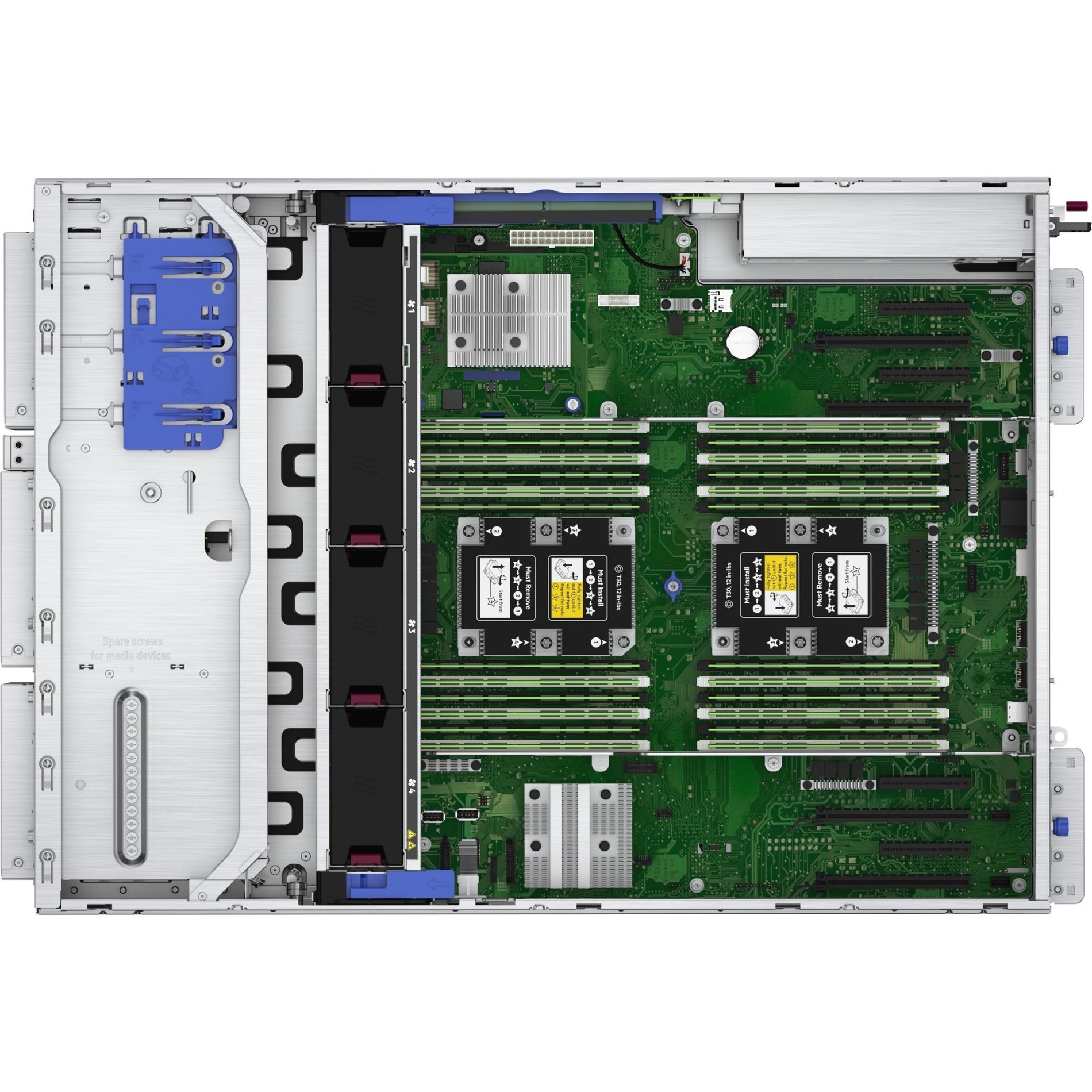 HPE P21789-001 ProLiant ML350 G10 Server, Intel Xeon Silver 4214R, 32GB RAM, 4U Tower