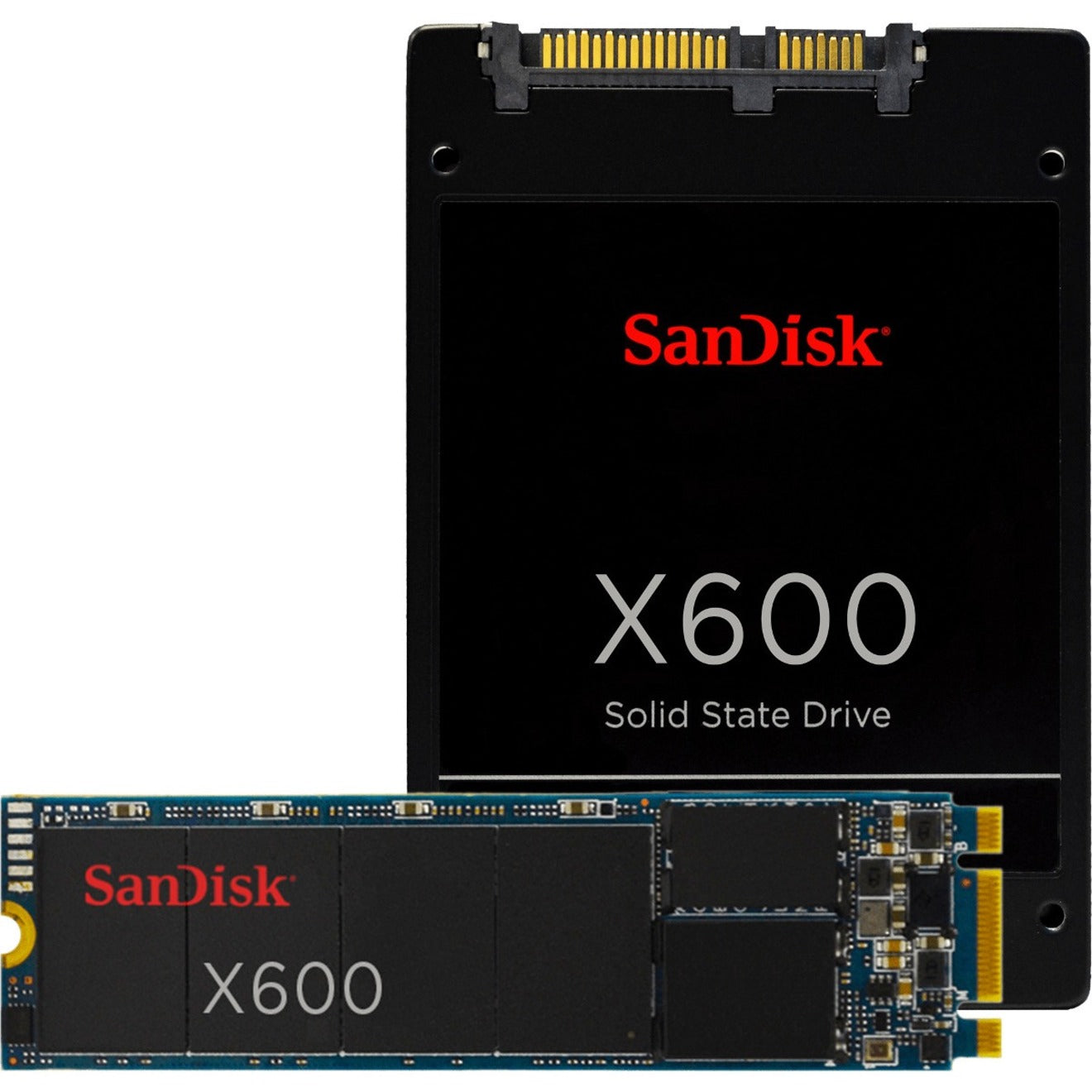 SanDisk SD9SB8W-128G-1122 X600 128GB 2.5 SATA SSD, High Performance and Reliable Storage Solution