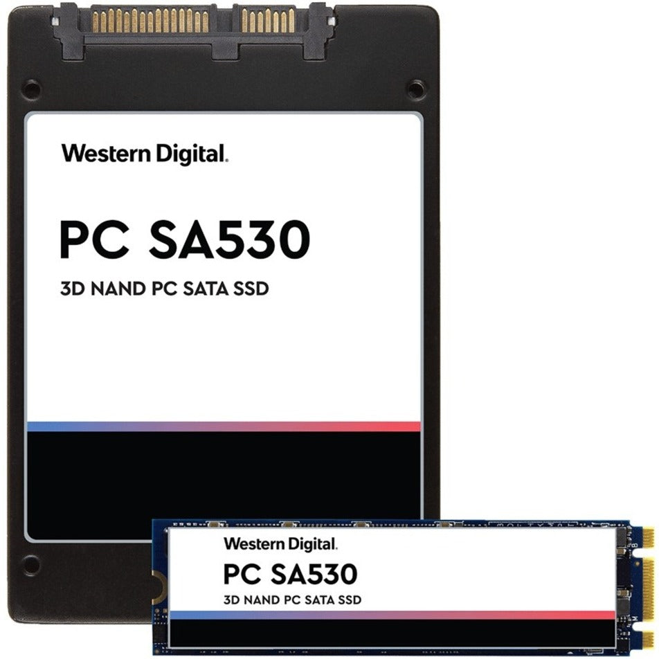 Western Digital SDASB8Y-1T00 PC SA530 3D NAND SATA SSD, 1TB, High Performance and Reliability