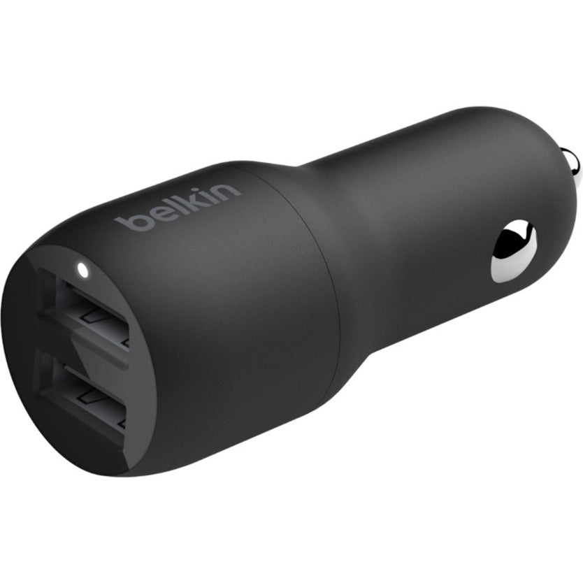 Belkin CCD001BT1MBK BOOST&uarr;CHARGE Auto Adapter, USB Car Charger with 4.80A Output Voltage