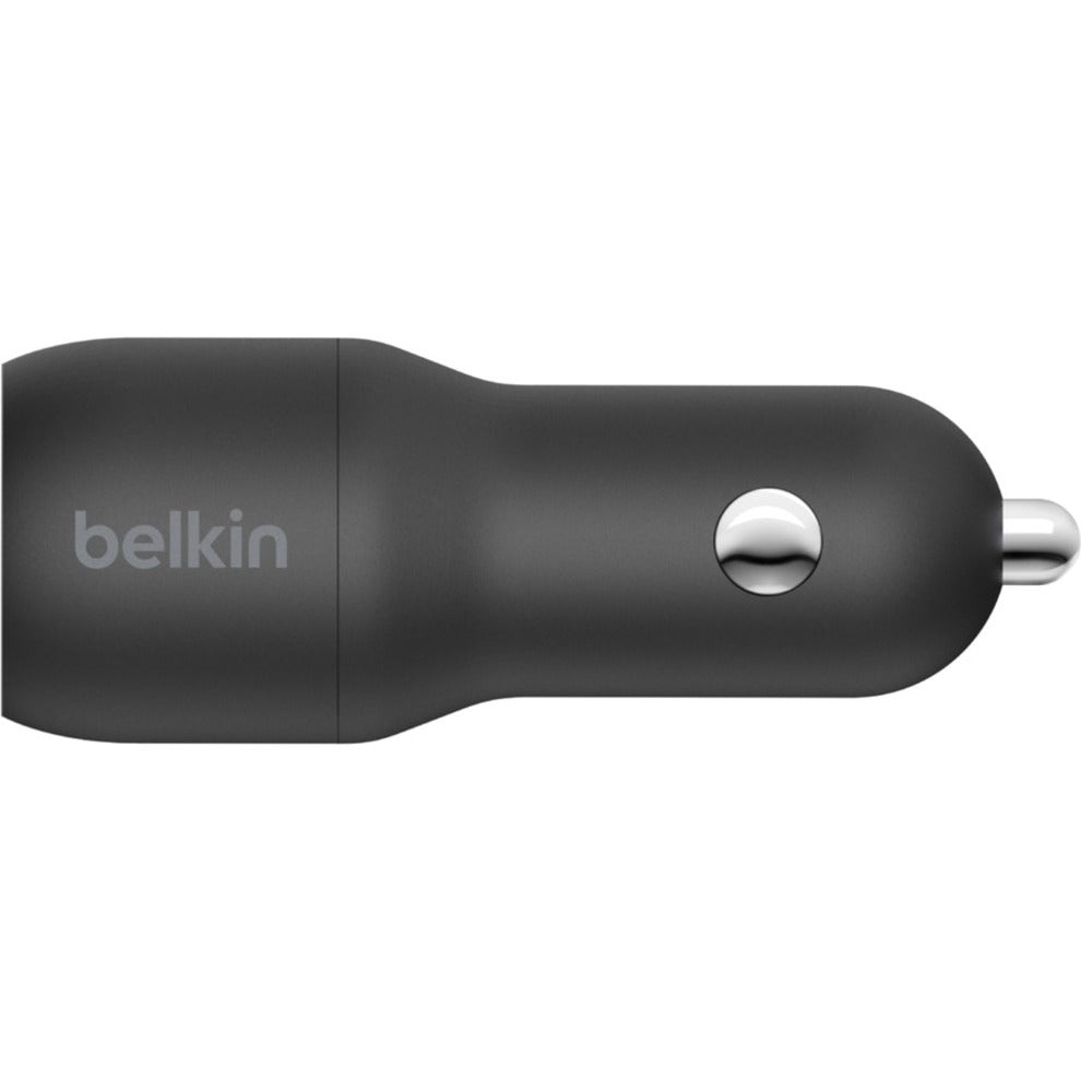 Belkin CCD001BT1MBK BOOST&uarr;CHARGE Auto Adapter, USB Car Charger with 4.80A Output Voltage