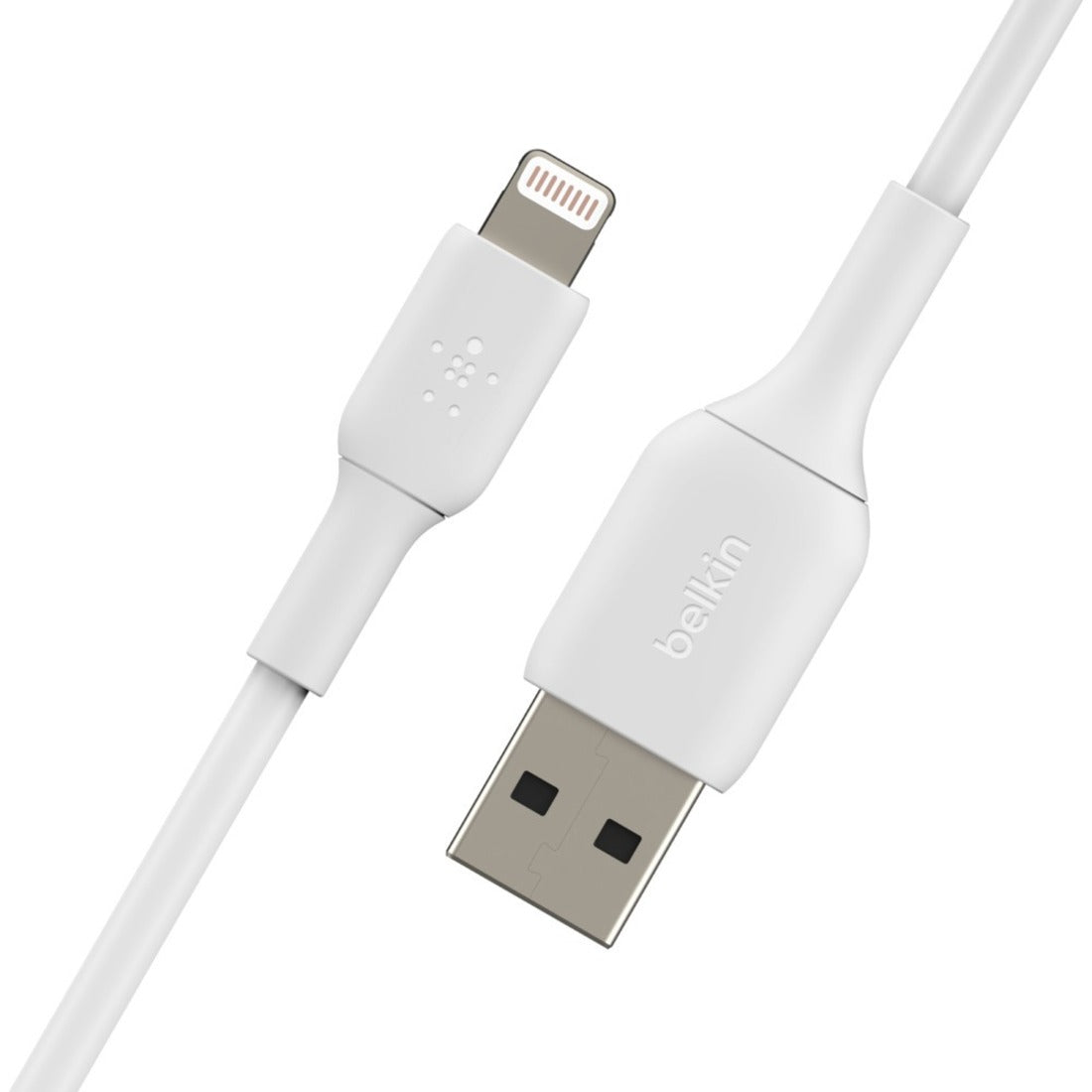 Belkin CAA001BT1MWH BOOST&uarr;CHARGE Lightning/USB Data Transfer Cable, 2 Year Warranty, White