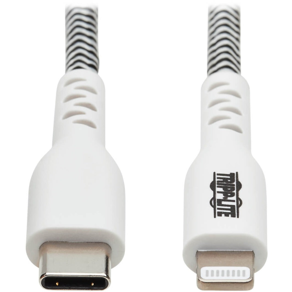 Tripp Lite M102-006-HD Heavy-Duty USB-C to Lightning Cable (M/M), 6 ft.