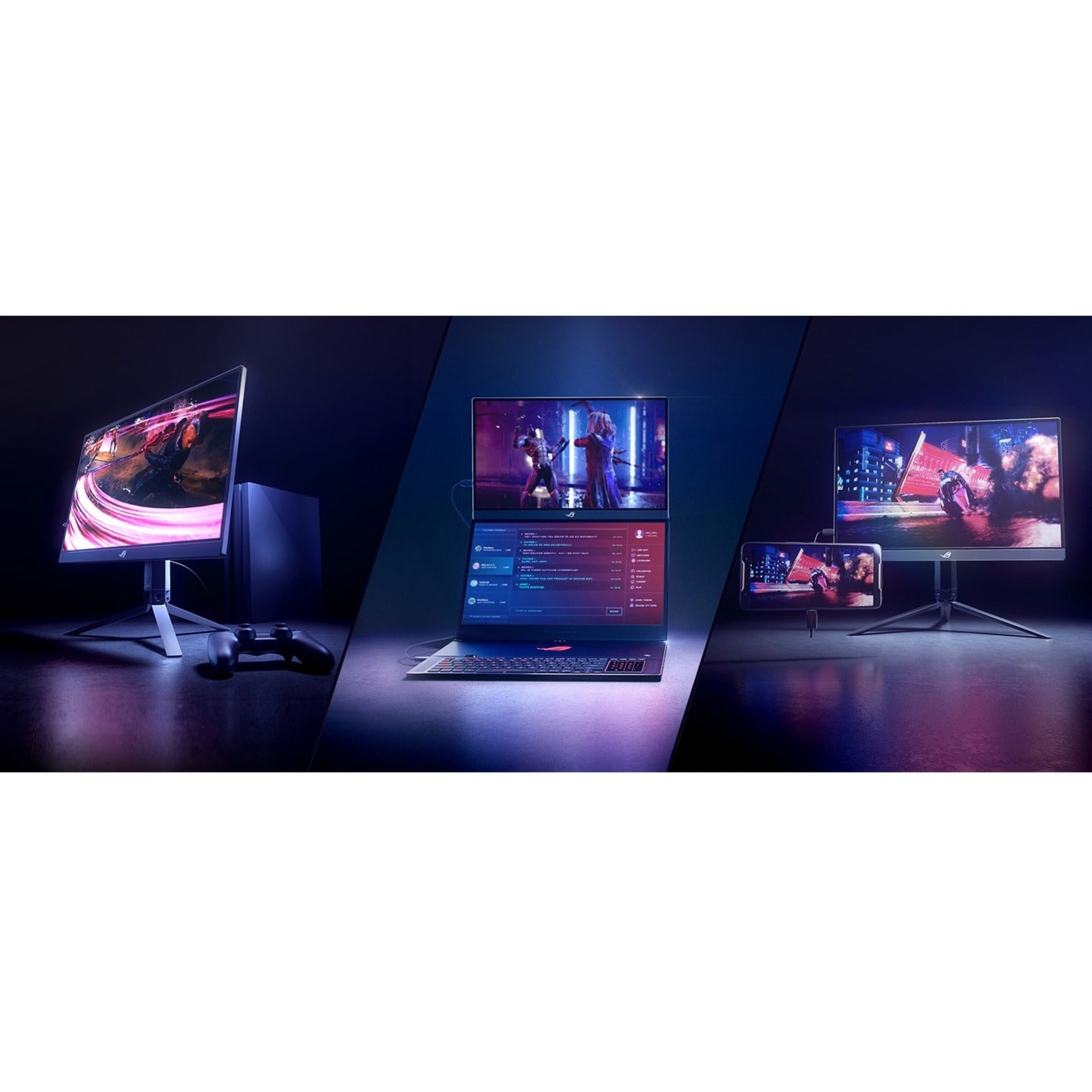 Asus ROG XG17AHP Strix 17.3" Gaming LCD Monitor, Full HD, Adaptive Sync, 4-Year Warranty