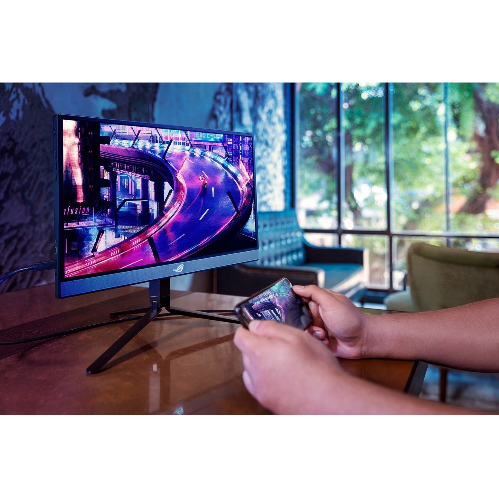 Asus ROG XG17AHP Strix 17.3" Gaming LCD Monitor, Full HD, Adaptive Sync, 4-Year Warranty