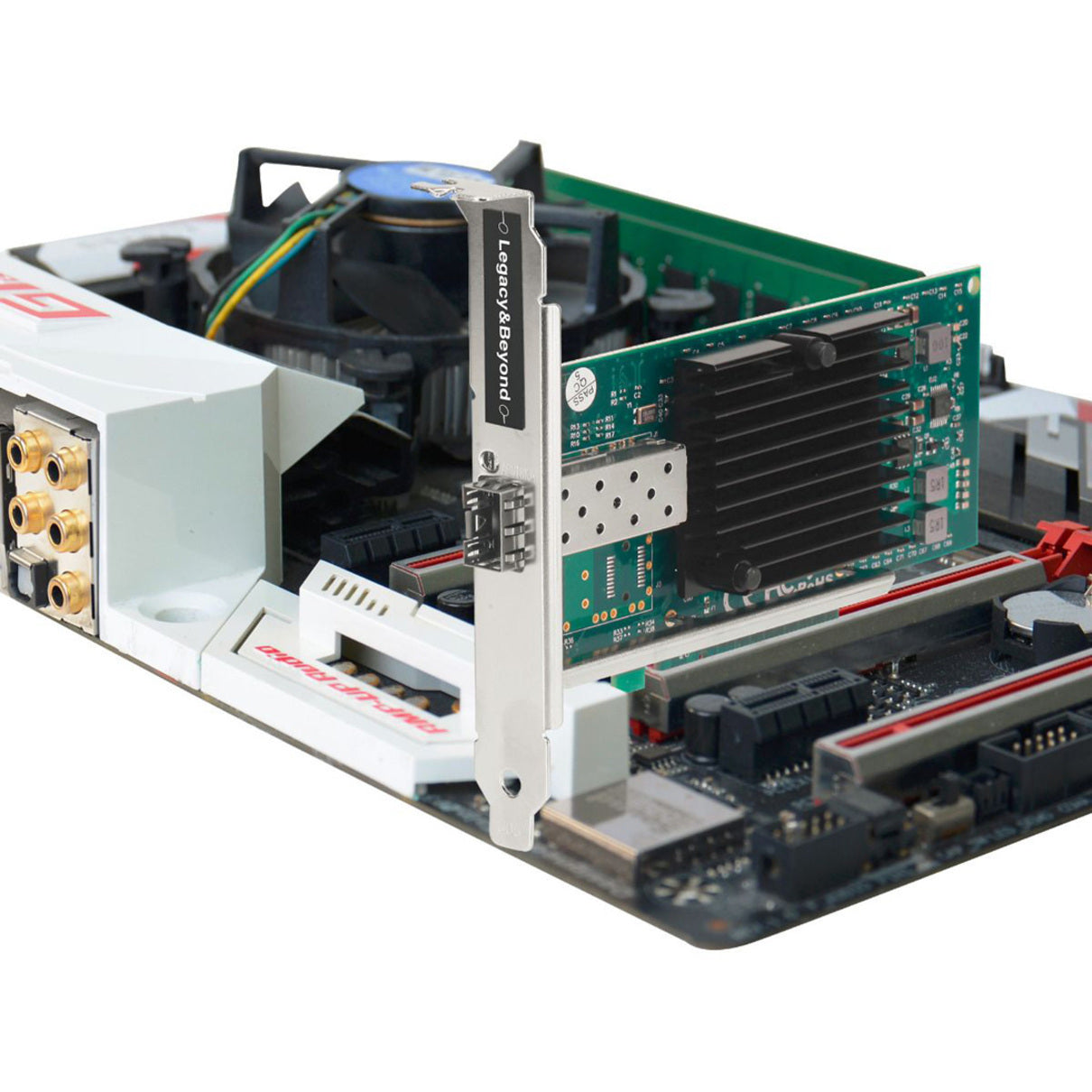 SIIG LB-GE0411-S1 Single Port 10G SFP+ Ethernet Network PCI Express, 10Gigabit Ethernet Card