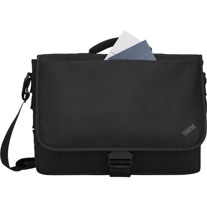 Lenovo 4X40Y95215 ThinkPad Essential 15.6-inch Messenger Bag, Water Resistant, Black, Nylon