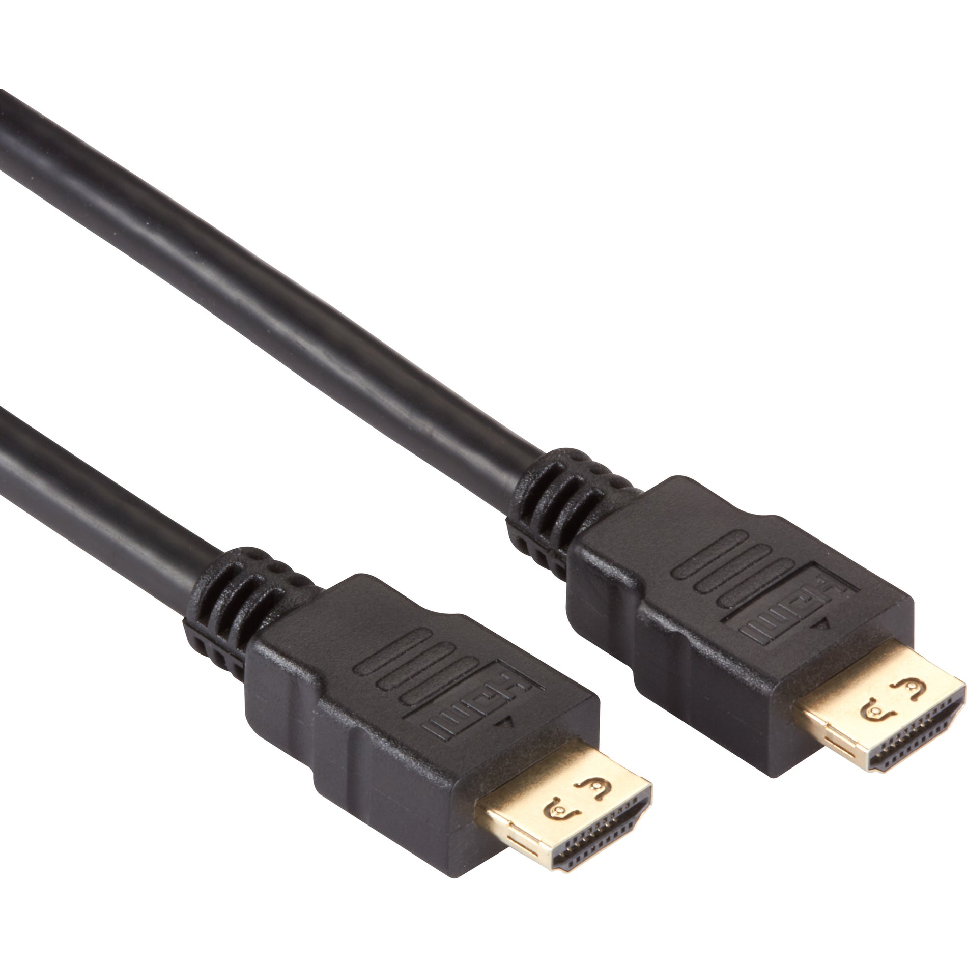 Black Box VCB-HD2L-003 3FT Hi-Speed HDMI Cable Ethernet Grip CNCTR HDMI 2.0 4K 60Hz UHD, Lifetime Warranty
