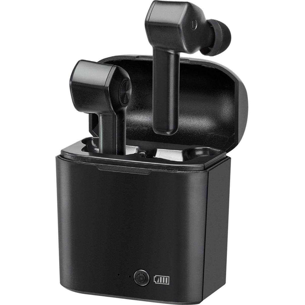iLive IAEBT300B Truly Wireless Earbuds, Bluetooth Earset with Charging Case, Black