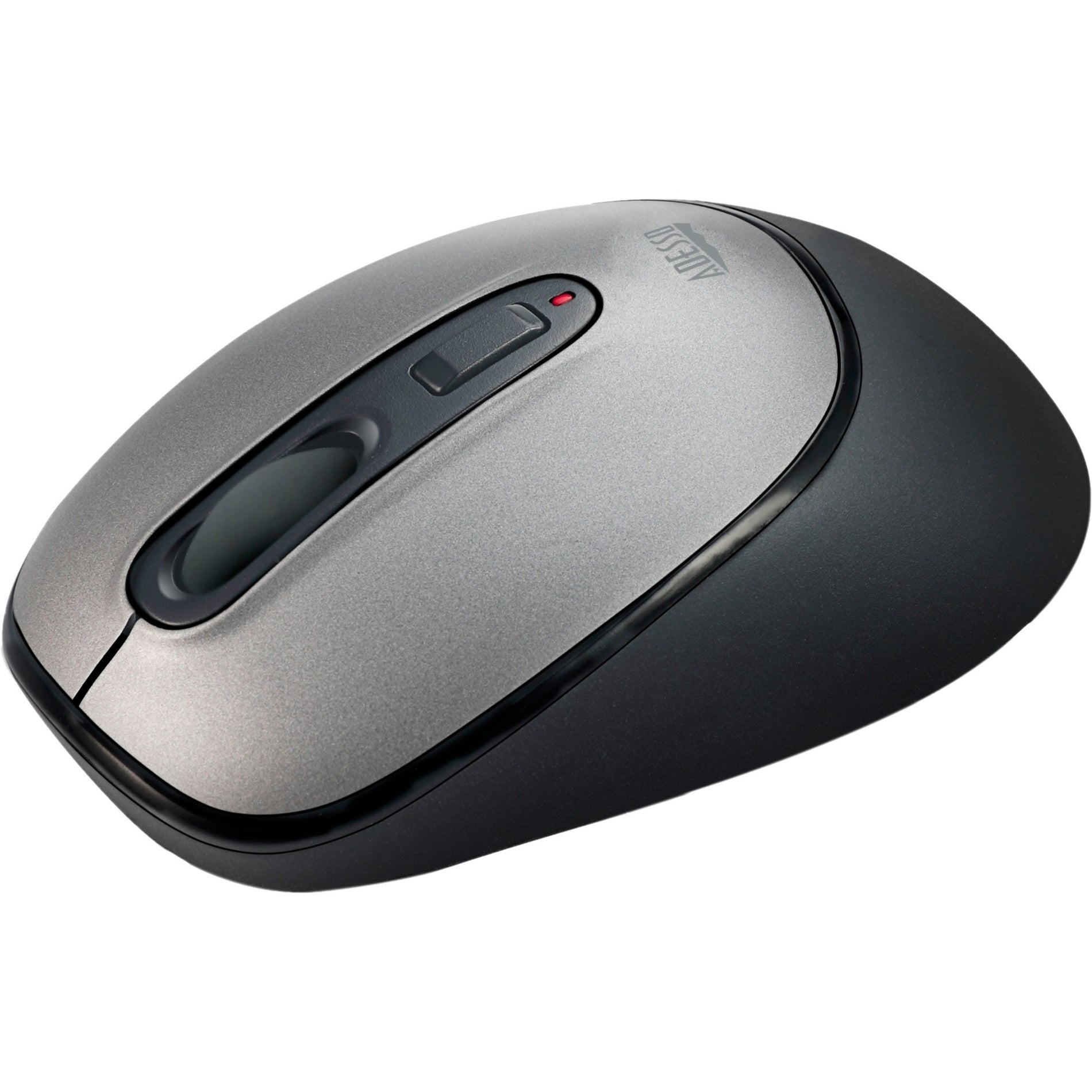 Adesso IMOUSE A10 Antimicrobial Wireless Mouse, Ergonomic Fit, 1600 dpi, 2.4 GHz