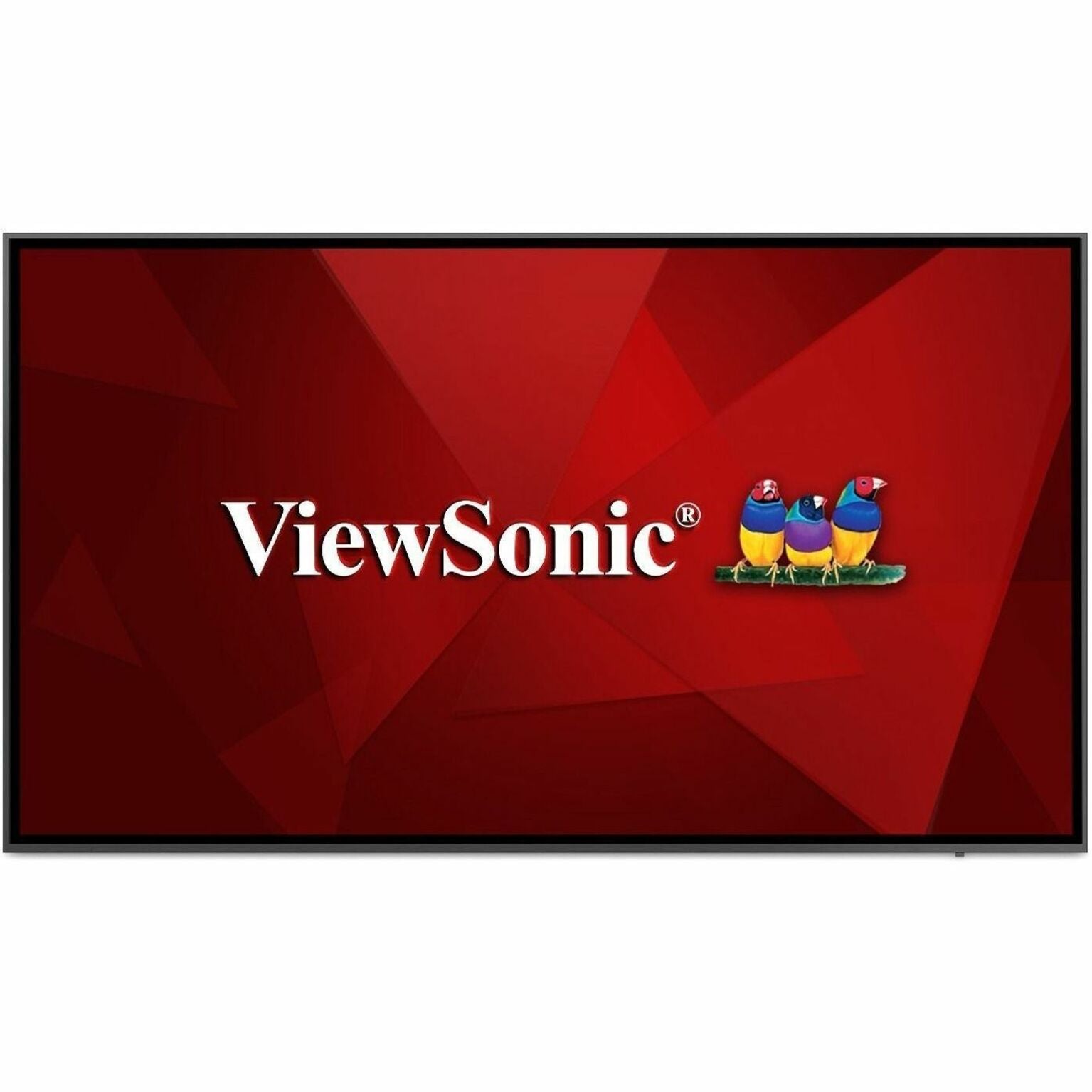 ViewSonic CDE7520-W Digital Signage Display, 75" 4K LCD, 450 Nit Brightness, 3GB Memory, 3 Year Warranty